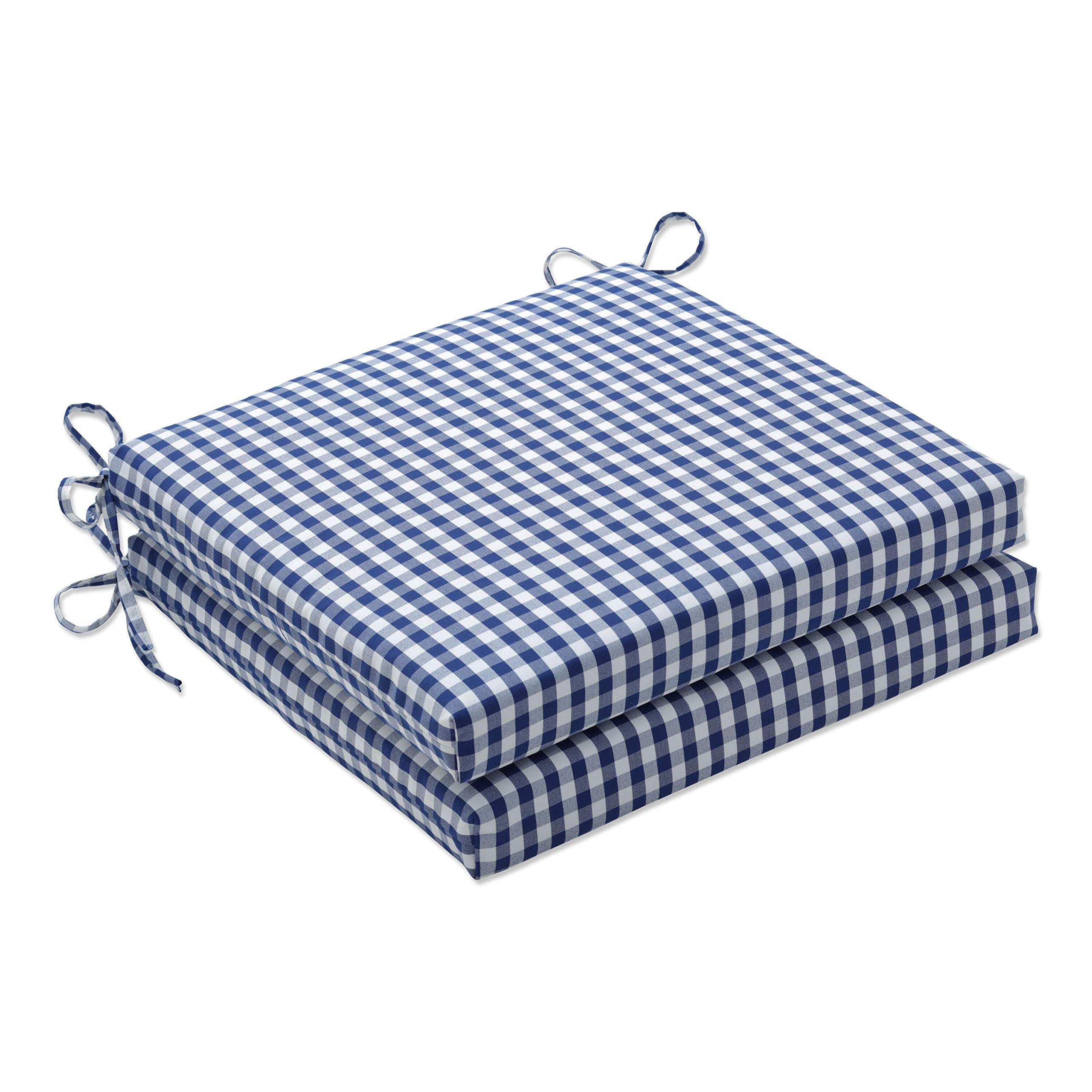 Premium Outdoor/Indoor Dawson Lapis Square Corner Seat Cushions 20