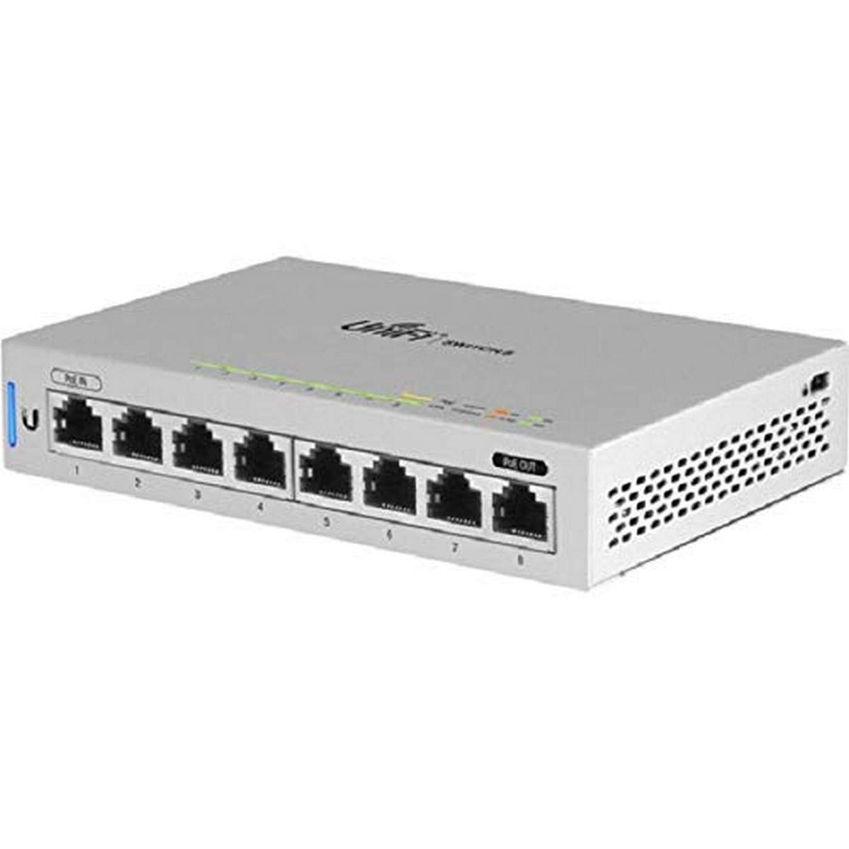 Ubiquiti UniFi US-8 60W 8-Port Gigabit Ethernet Switch with PoE+ for Home & Office Network Setup | Smart Home & Business Networking Solution