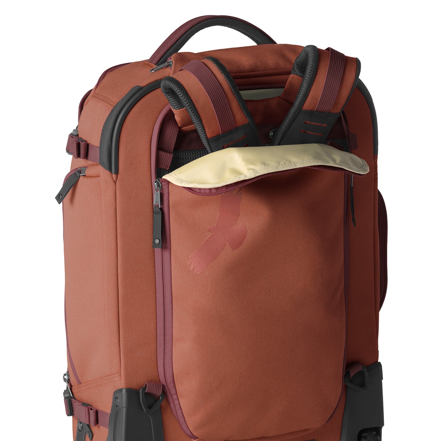 Eagle Creek Gear Warrior XE 2 Wheel Convertible Carry On Luggage - Durable Expandable Suitcase for Travel, Business Trips & Weekend Getaways