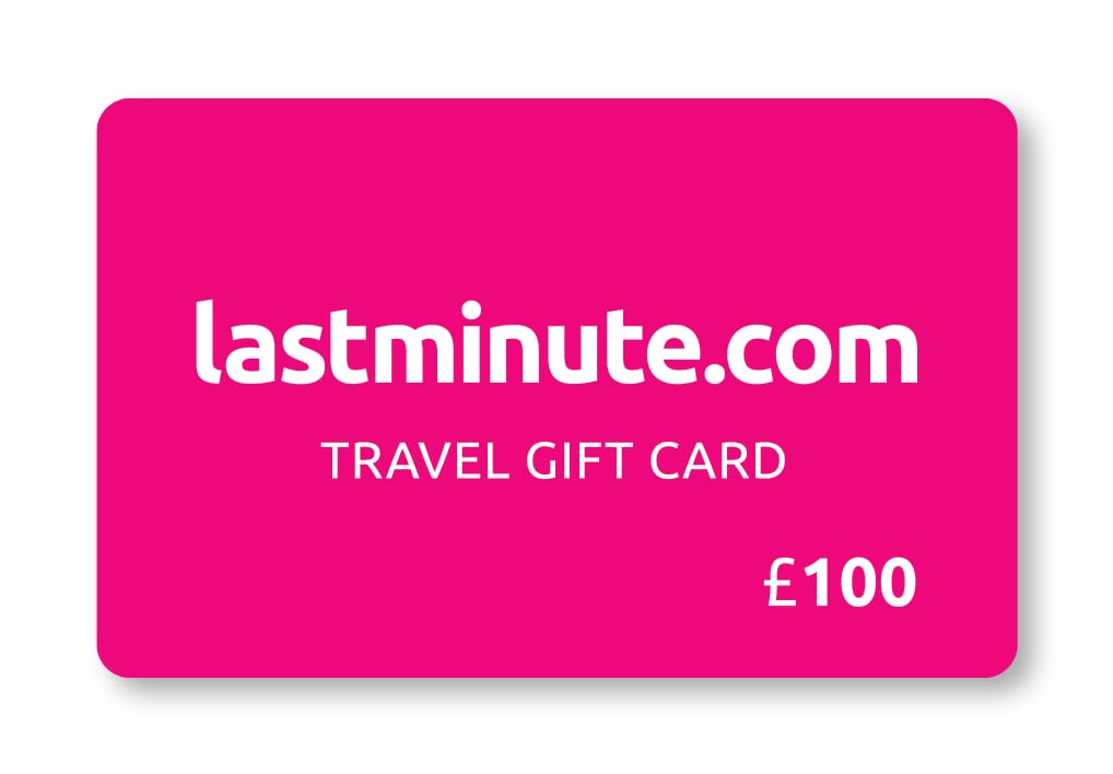 Lastminute.com Travel Gift Card - Premium Gift Envelope - Redeemable on UK Site - Perfect for Holidays, Birthdays & Special Occasions