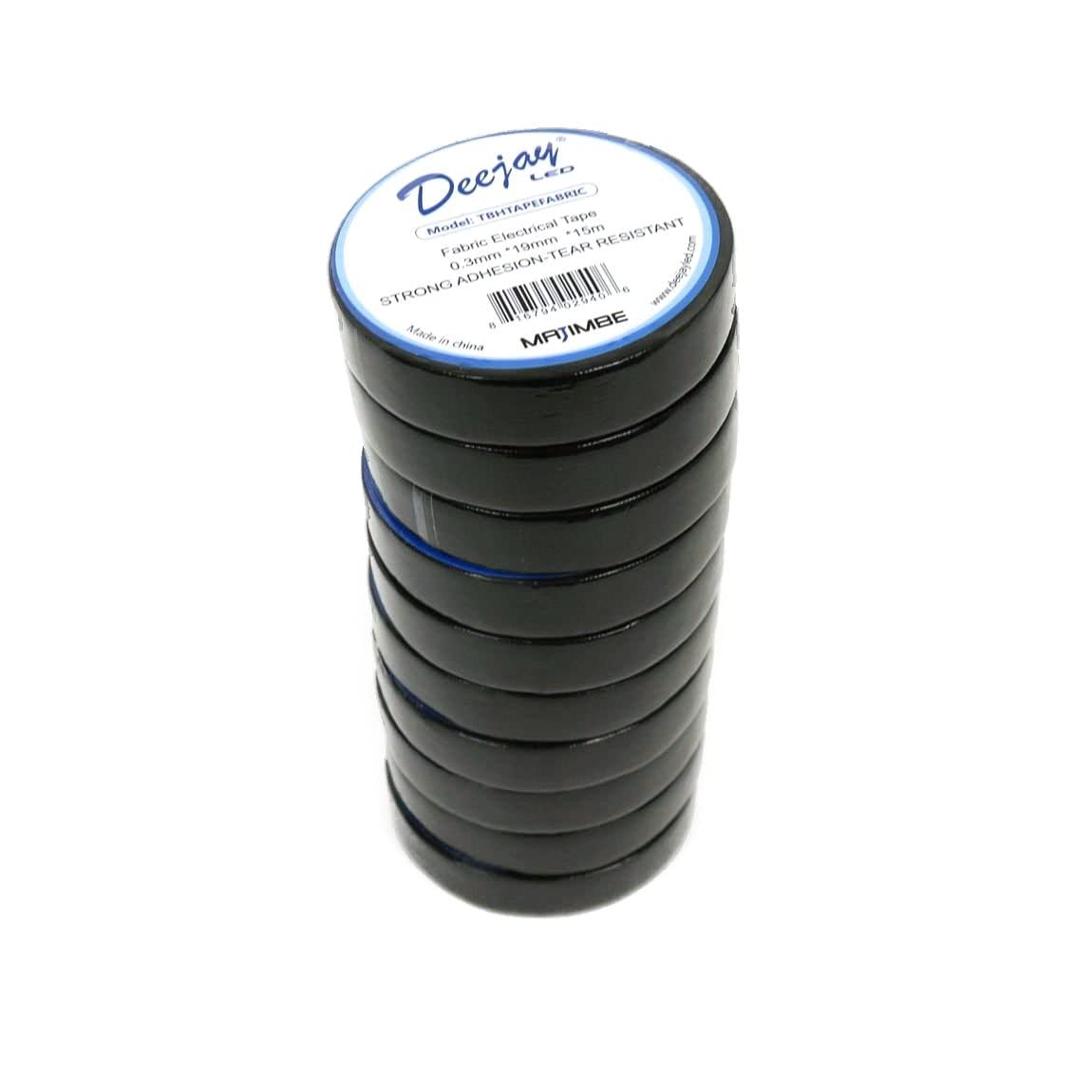 10 Rolls Fabric Tape - Strong Adhesive Cloth Tape for Crafts, Sewing, Quilting & DIY Projects - Perfect for Mending, Hemming & Home Repairs