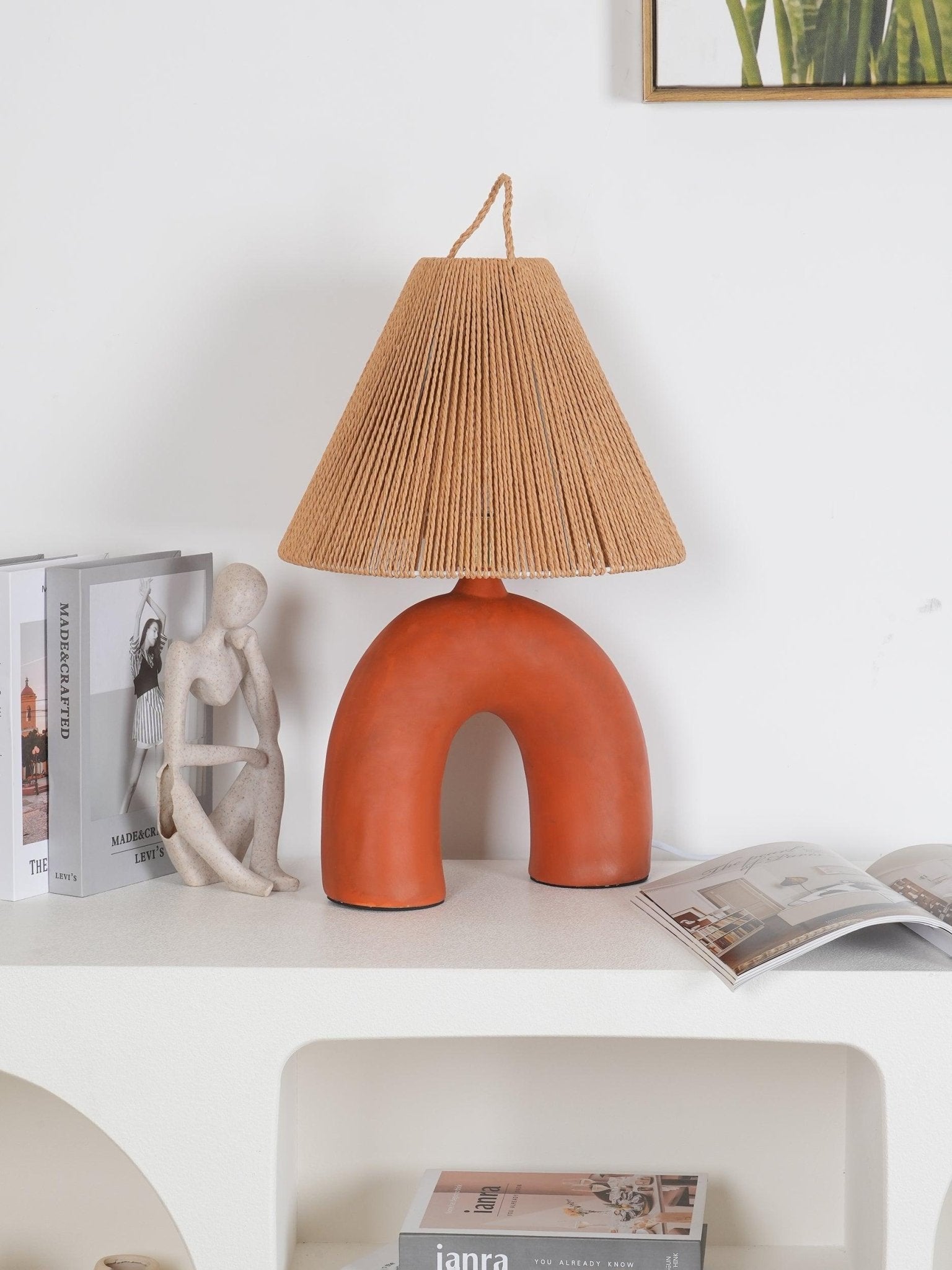 Modern Arched Table Lamp - Adjustable LED Desk Light for Bedroom, Living Room & Office - Stylish Home Decor & Reading Light