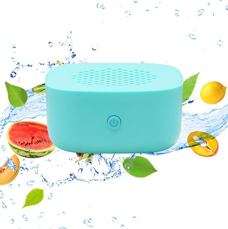 Portable USB Rechargeable Fruit and Vegetable Cleaner - Efficient Food Washing Machine for Home Use, Removes Pesticides from Veggies, Fruits, Rice - Perfect for Kitchen, Camping & Travel