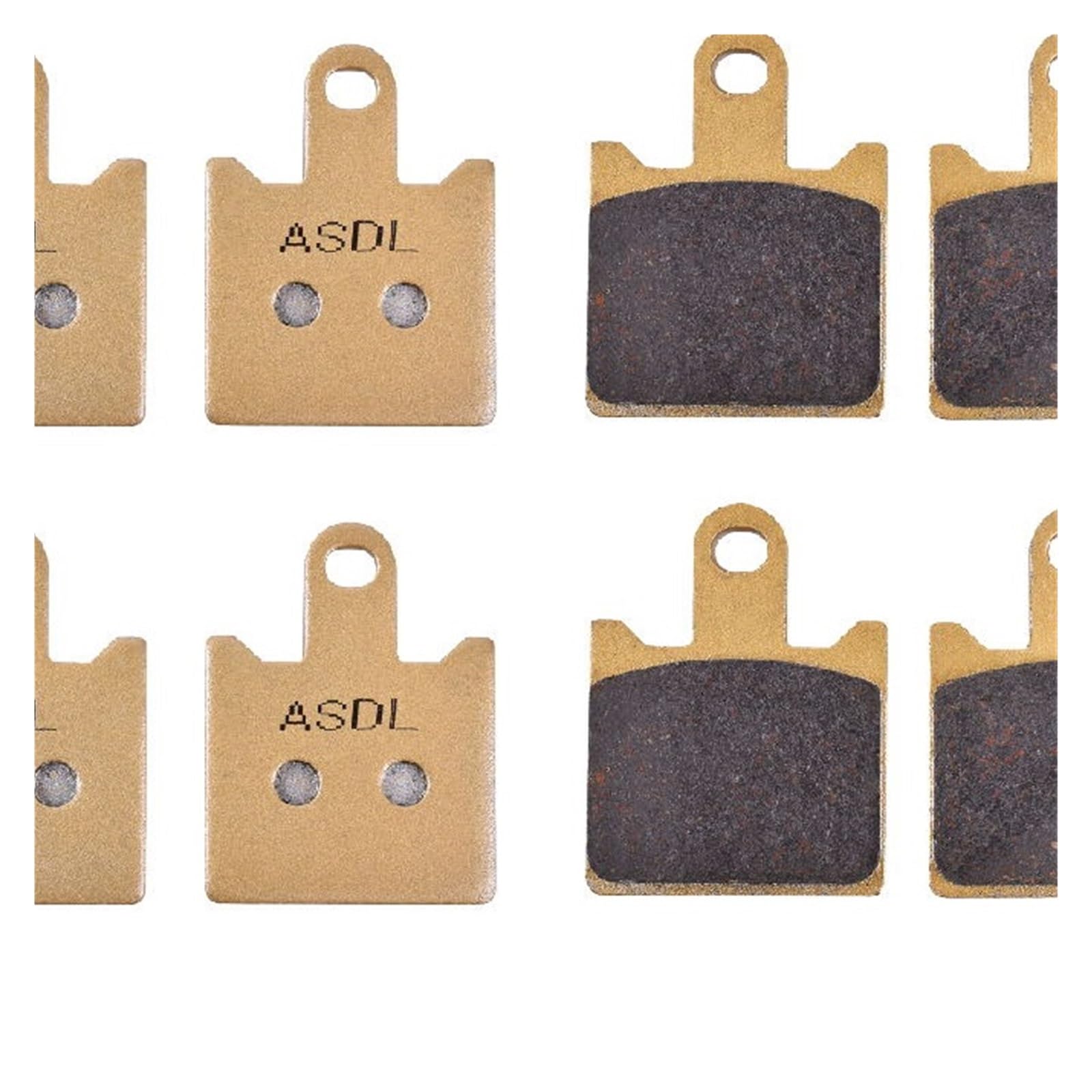 High-Performance Motorcycle Brake Pads for KAWASAKI GTR1400/ZG1400 ABS (2012-2018) - Front & Rear Brake Pads Set - Perfect for Touring, Commuting & Highway Riding