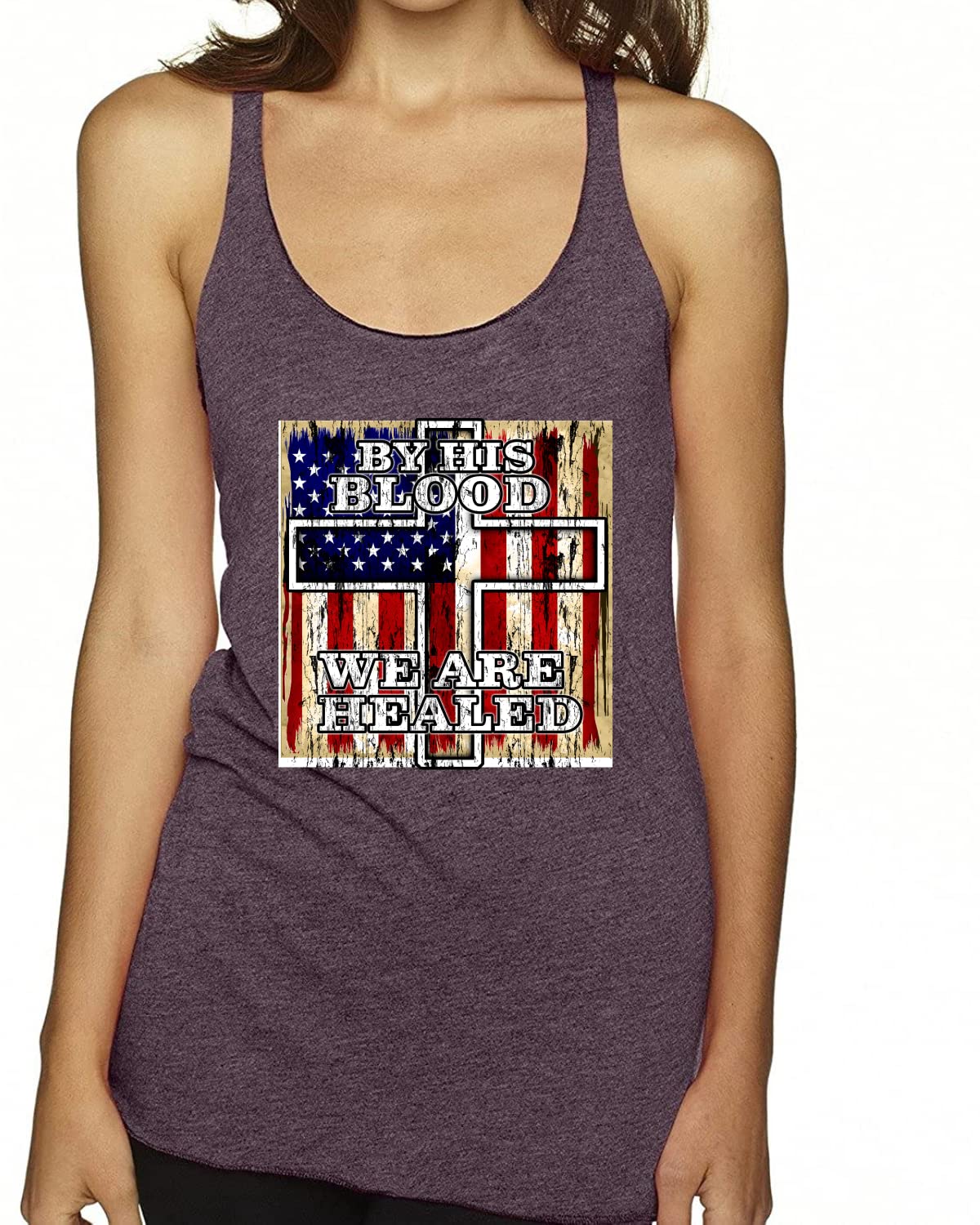 Inspirational Christian Racerback Tank Top - Comfort & Faith for Daily Wear