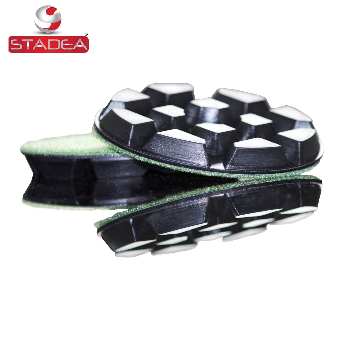 Stadea 7-Piece Diamond Floor Polishing Pads Set for Concrete, Marble & Stone Floors – Perfect for Professional & DIY Floor Restoration & Polishing Projects