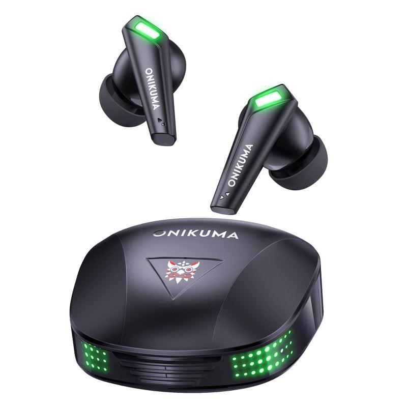 ONIKUMA T308 Wireless Bluetooth Earbuds with 40ms Low Latency & 10H Battery Life - Perfect for Gaming, Workouts, and Commuting