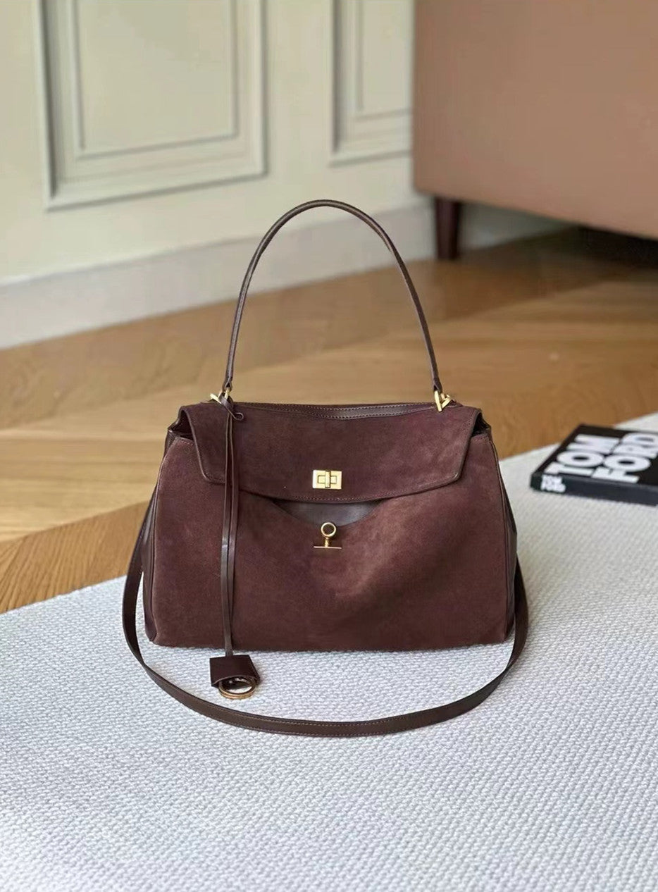 Stylish Convertible Leather Tote Bag for Women - Crossbody & Shoulder Bag - Perfect for Work, Travel & Everyday Use