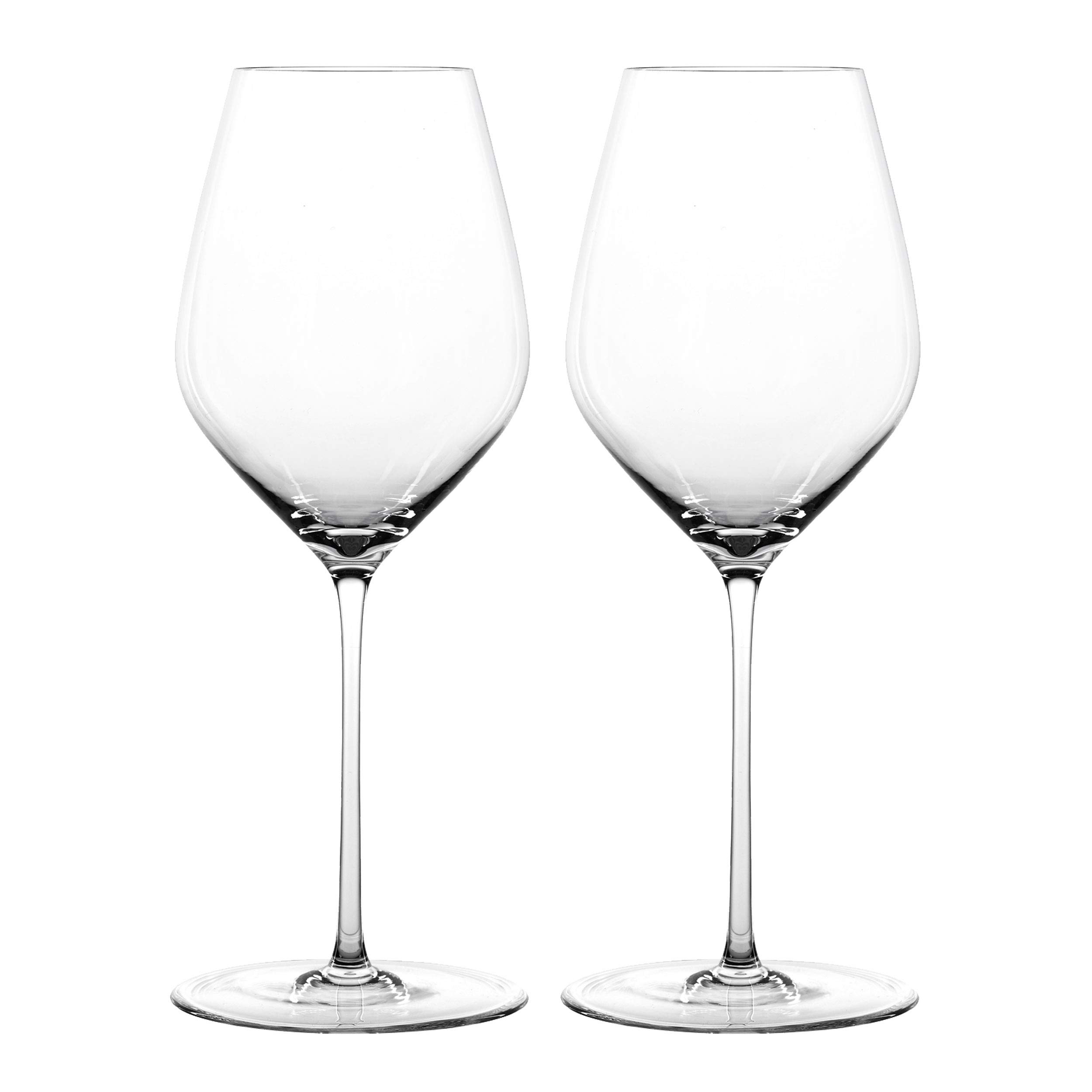Premium Spiegelau & Nachtmann Crystal White Wine Glasses Set - Elegant Stemware for Chardonnay, Sauvignon Blanc & Riesling - Perfect for Dinner Parties, Wine Tasting & Romantic Evenings