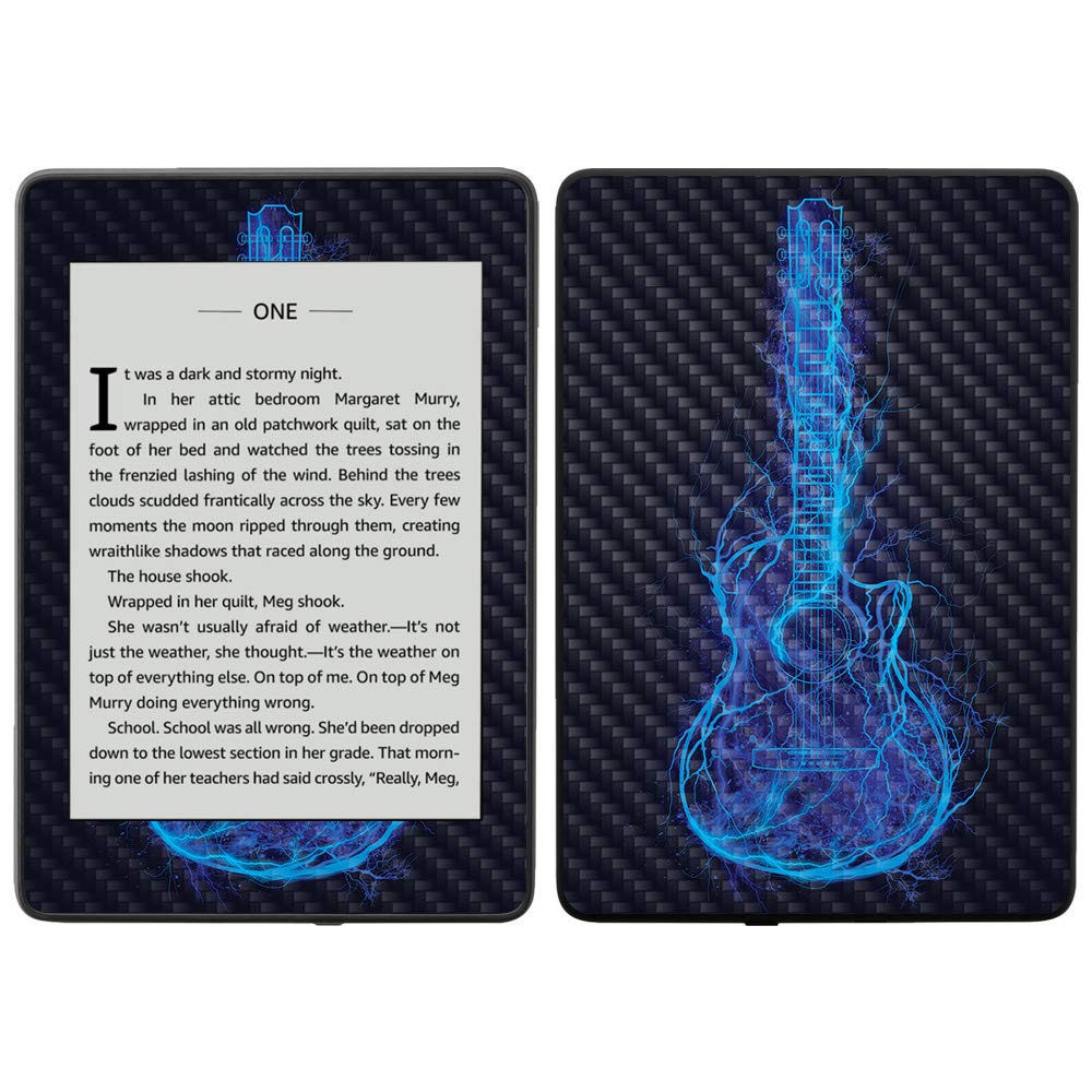 Premium Carbon Fiber Skin for Amazon Kindle Paperwhite 2018 (Waterproof Edition) - Protective Durable Cover with Textured Finish | Easy Application & Removal | Made in USA | Perfect for Travel, Work & Outdoor Reading