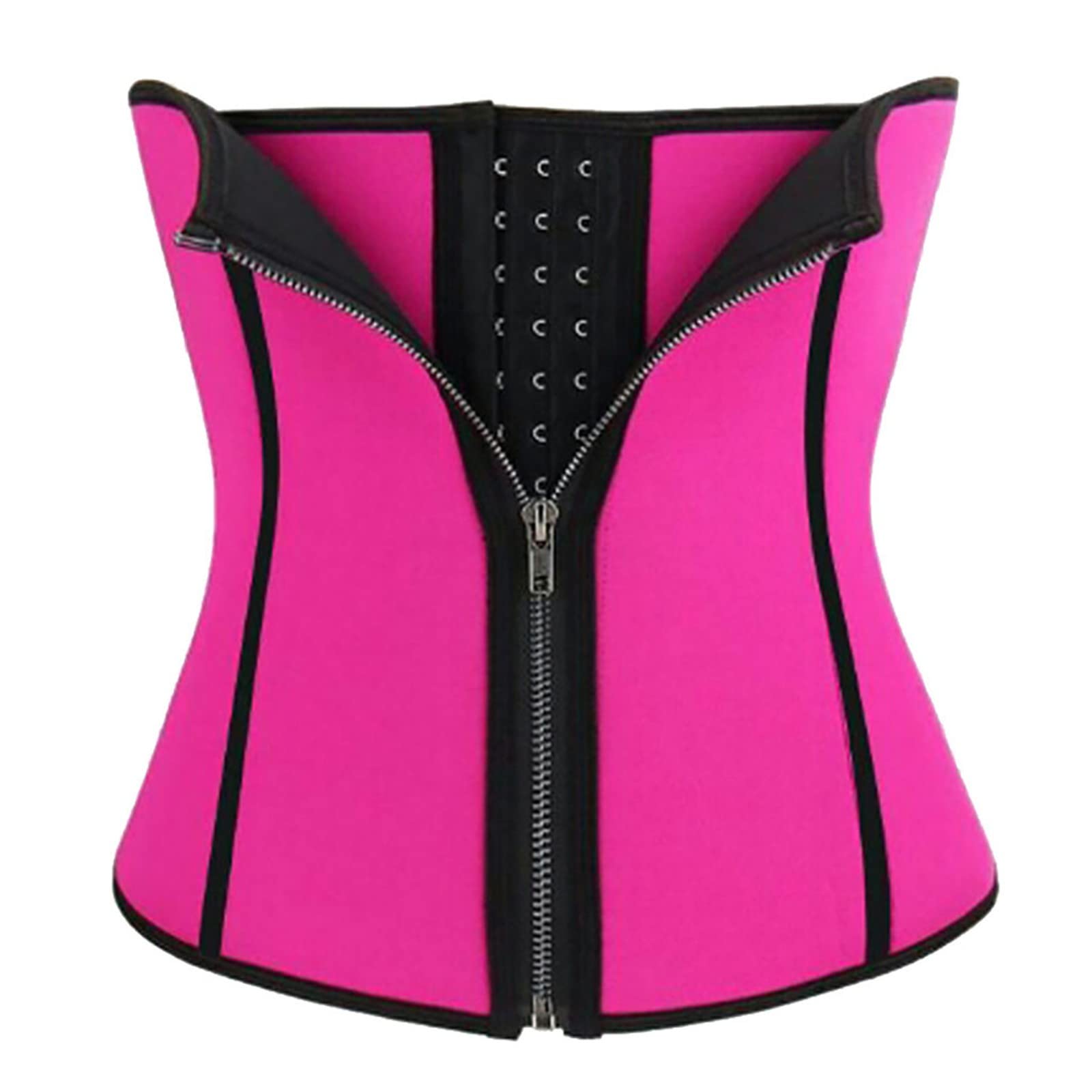 Plus Size Bodysuit for Women - Corset Shapewear with Waist Training & Abdomen Control, Zipper Girdle for Tummy Tuck - Perfect for Everyday Wear, Special Occasions & Body Shaping