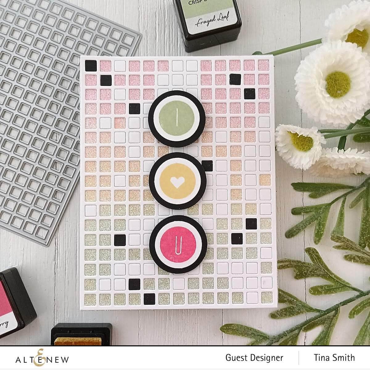 Grid Cover Die - High-Quality Metal Stencil for DIY Crafts, Scrapbooking, and Card Making | Perfect for Home Decor, Gift Wrapping, and Paper Projects