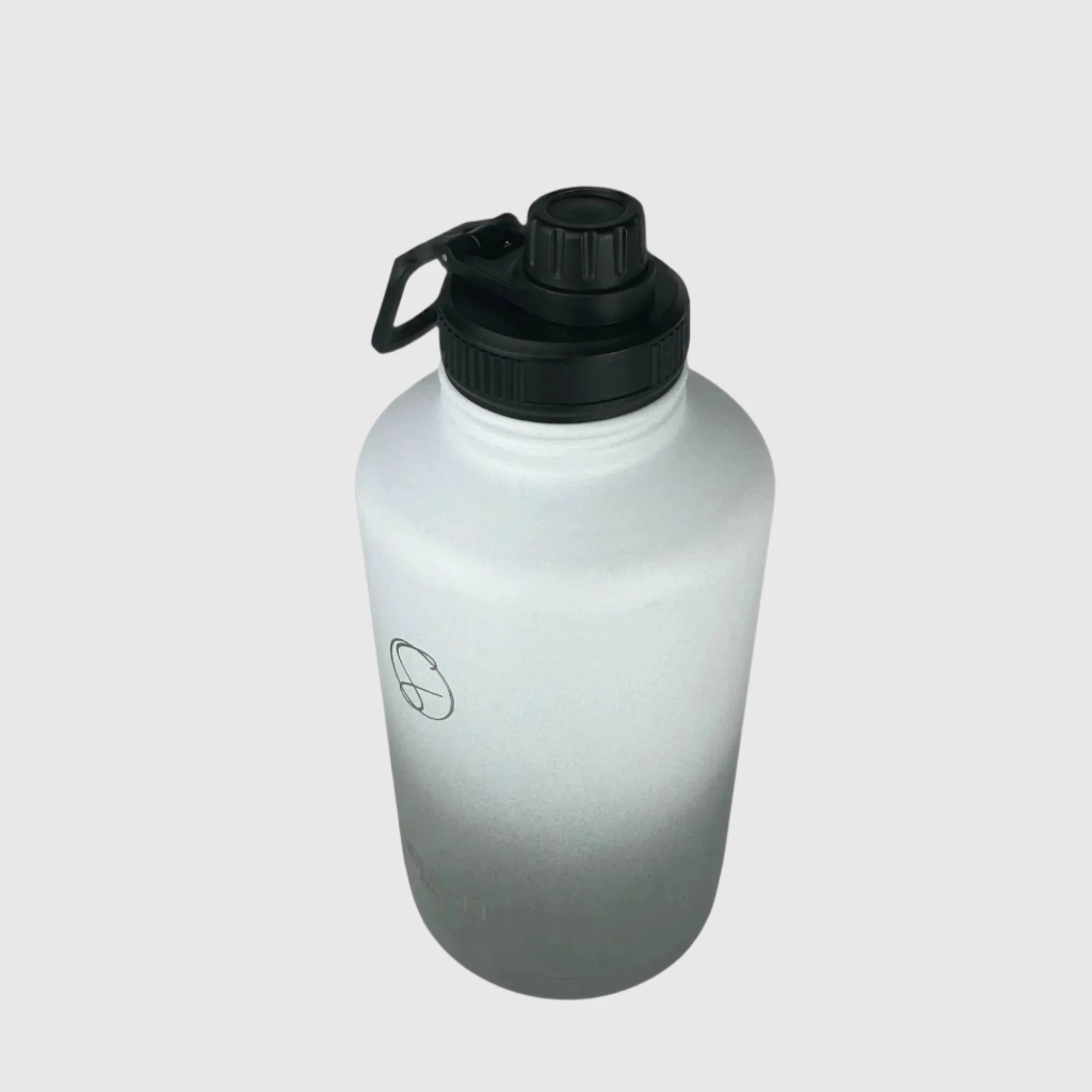 Premium Misty Grey Insulated Stainless Steel Water Bottle 64oz (1.9L) - Keeps Drinks Cold 24Hrs/Hot 12Hrs - Perfect for Hiking, Gym & Outdoor Activities