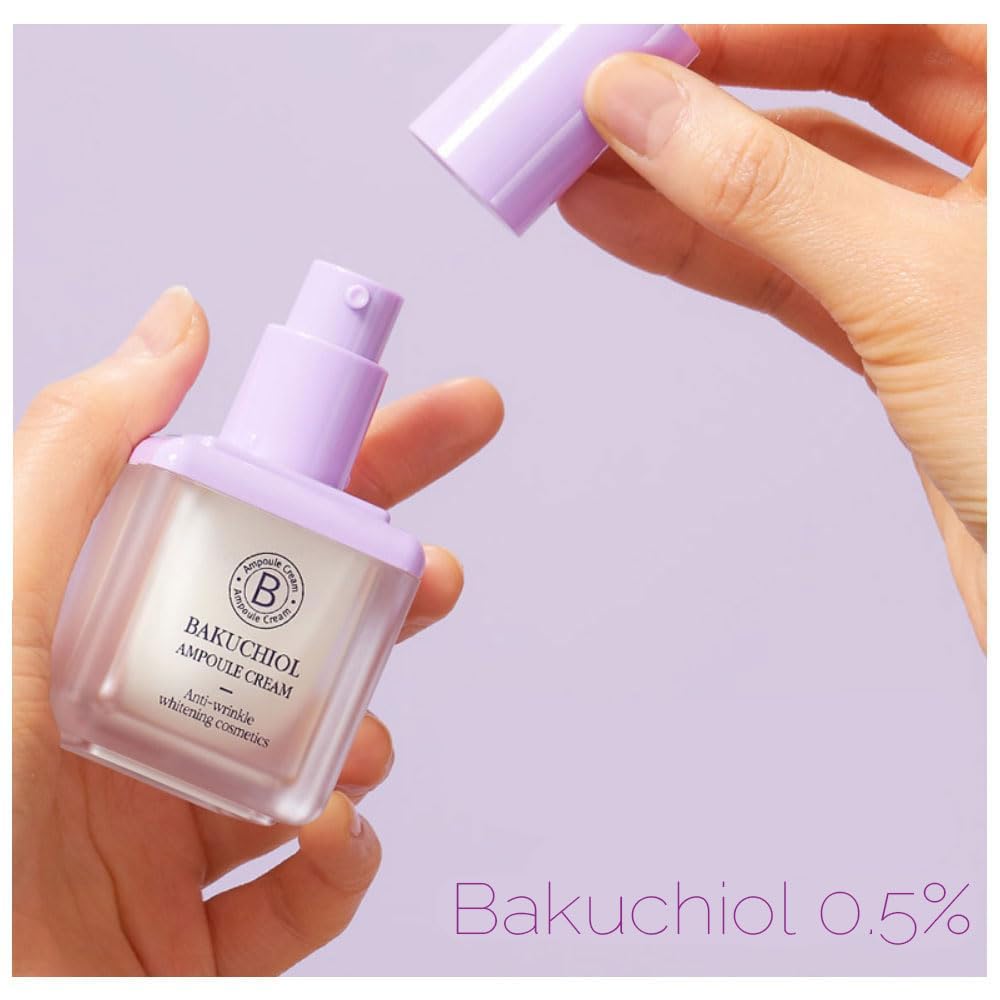 RiRe Bakuchiol 0.5% Face Cream - Anti-Aging, Wrinkle Care for Elastic Skin | Korean Skincare 30ml