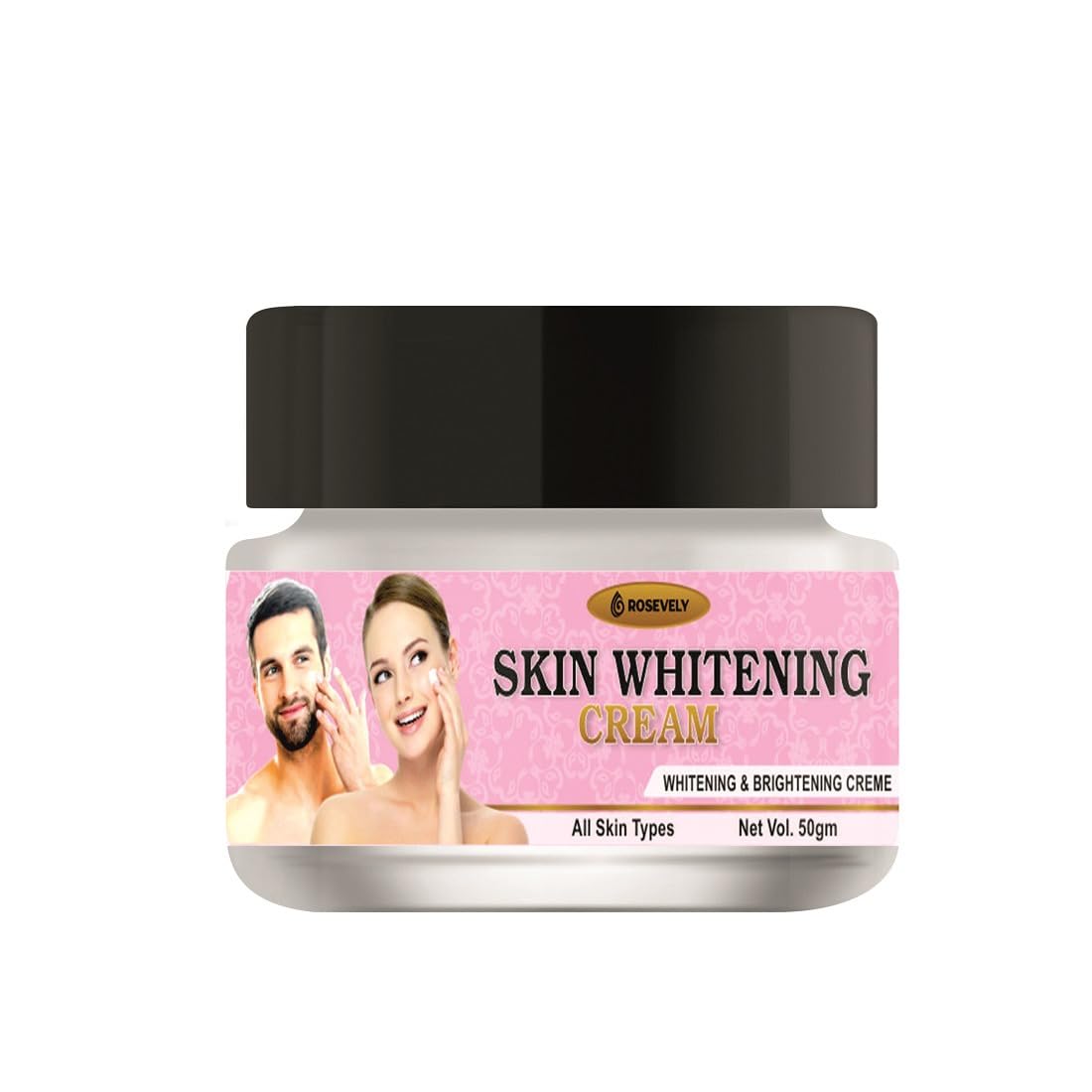 Rosevely Anti-Aging & Whitening Day Cream 50g - Advanced Brightening Face Moisturizer for Youthful Glow | Perfect for Daily Skincare Routine & Nighttime Use