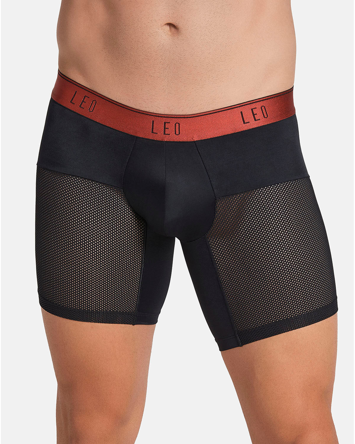 3 Pack High-Tech Mesh Boxer Briefs for Men - Breathable & Comfortable Underwear with Ergonomic Pouch Support - Perfect for Workout, Travel & Everyday Wear