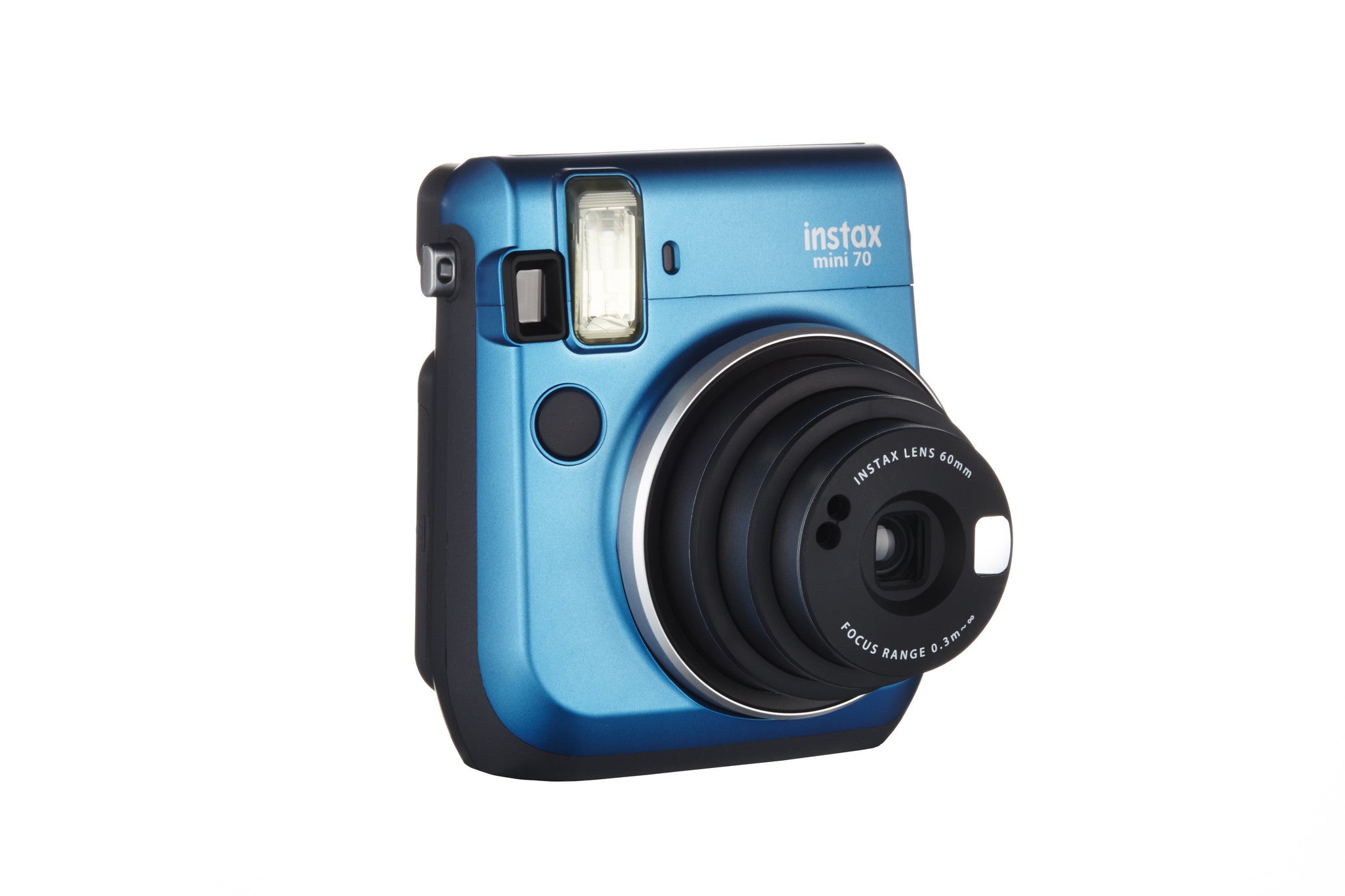 Fujifilm INSTAX Mini 70 Instant Film Camera (Island Blue) - Portable Instant Camera for Travel, Parties & Memories - Perfect for Weddings, Birthdays & Selfies