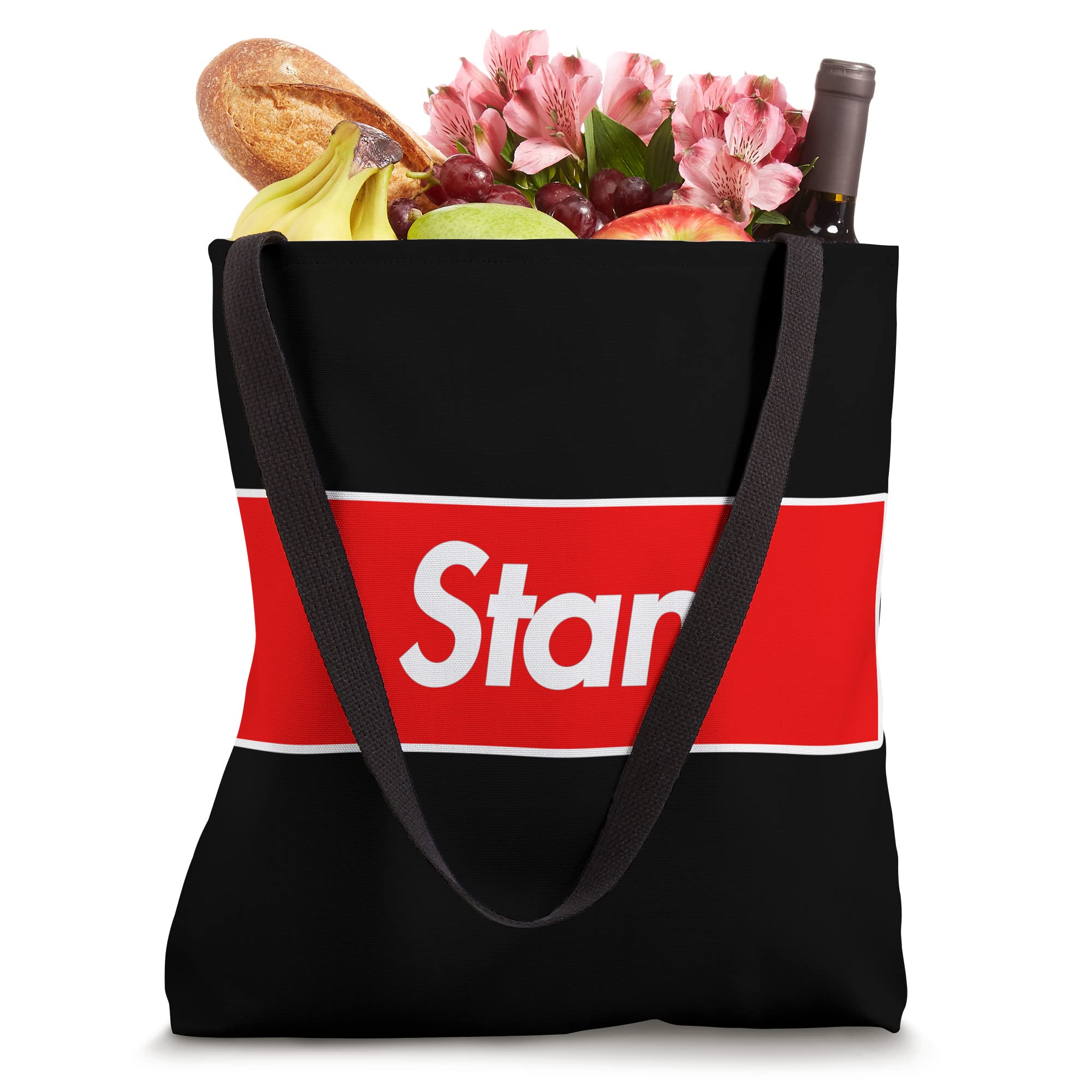 Stan Name Tote Bag - Personalized Cotton Canvas Shoulder Bag for Women & Men - Perfect for Shopping, Beach, Work & Travel Accessories