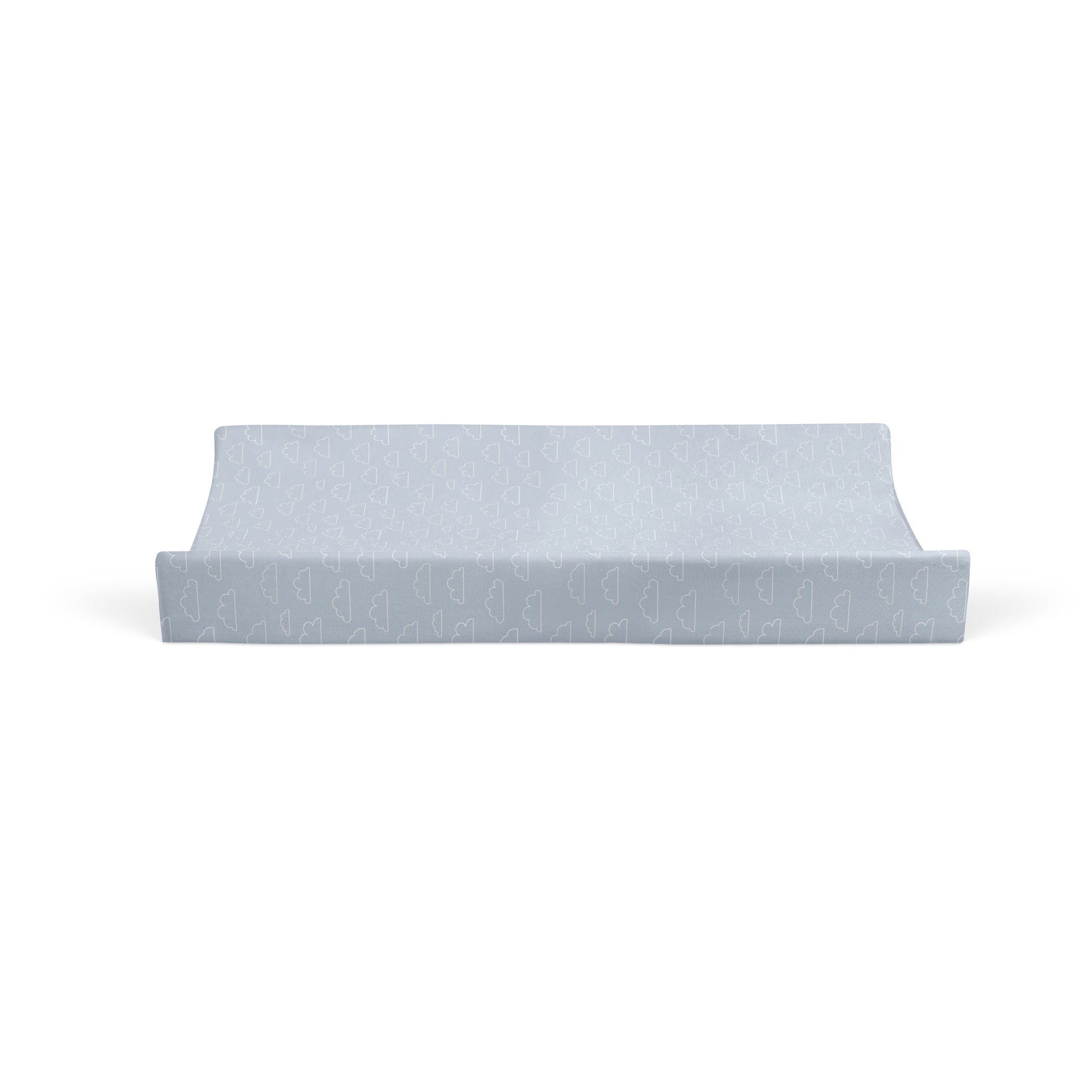 Nordic 2-Pack Waterproof Changing Pad Covers - Dusty Sky & Mint Colors | Soft Baby Changing Table Protector for Nursery, Diaper Station & Travel Use