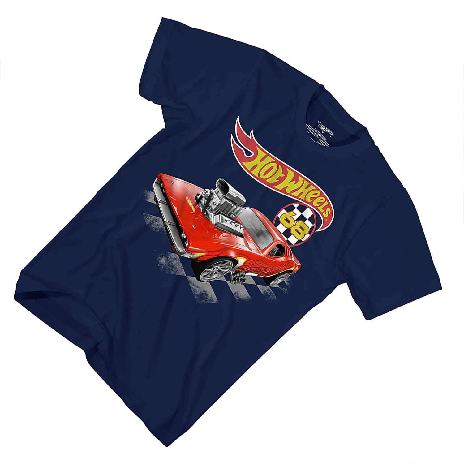 Hot Wheels Boys Short Sleeve T-Shirt - Cool Cars Graphic Tee for Kids - Casual Playwear & Everyday Outfits