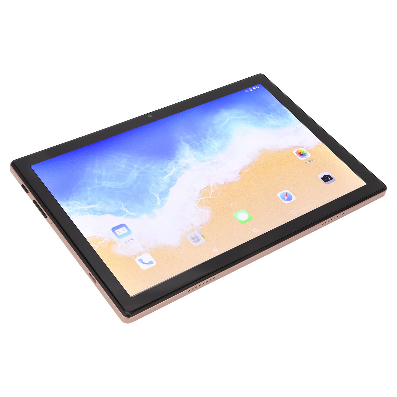 10.1 Inch Gaming Tablet with 3200x1440 Resolution, Dual SIM, 10GB RAM & 128GB Expandable Memory - Gold | Perfect for Office Work, Mobile Gaming & Travel Entertainment