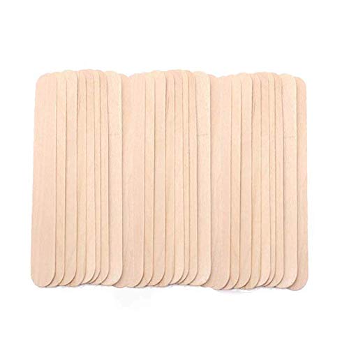 **Ayushicreationa Wooden Cosmetic Spatula - Reusable Makeup Tools for Mixing Face Masks & Creams - 20 PCS Set for Home, Salon & DIY Skincare**