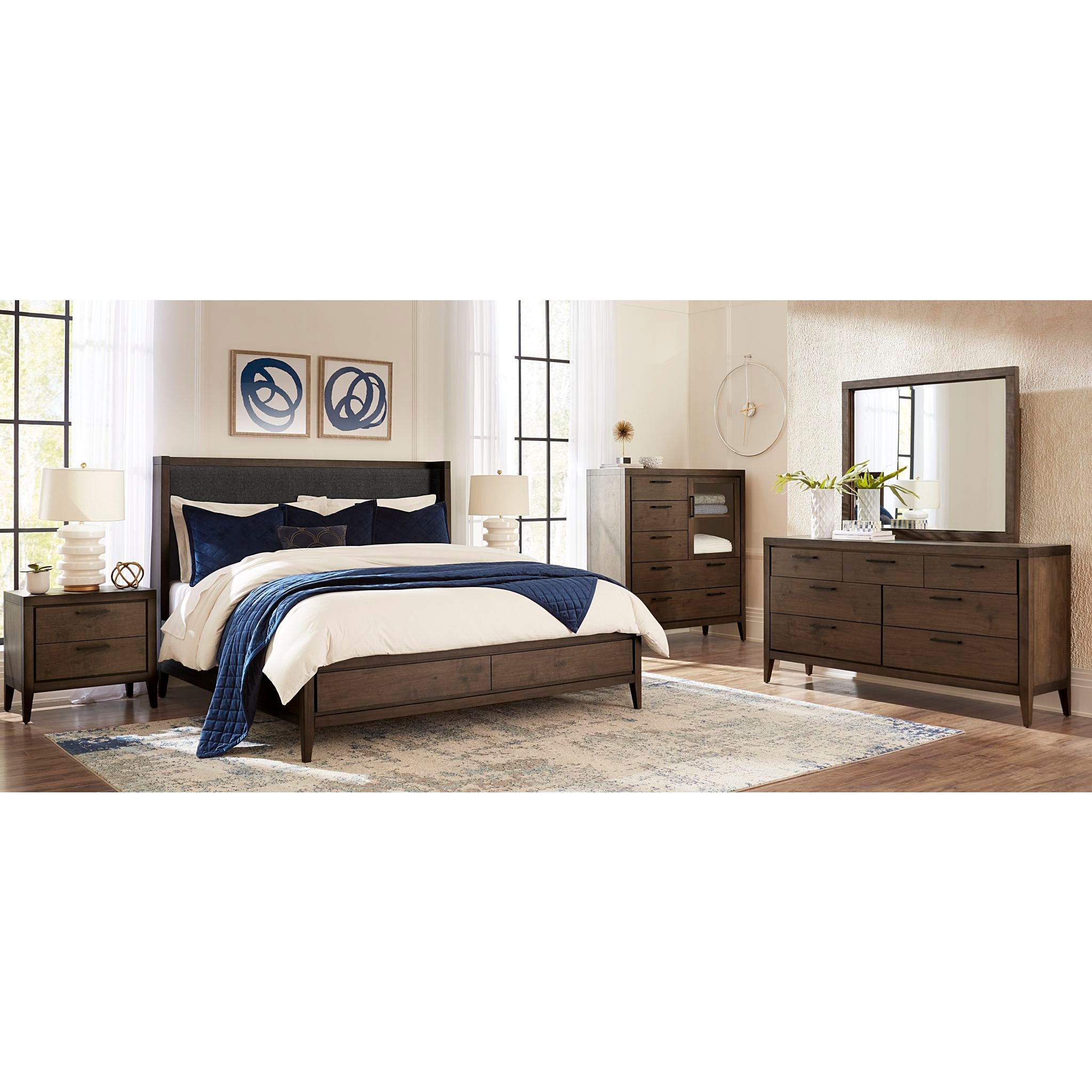 Boracay Solid Wood Door Chest - Wild Oats Brown Finish | Rustic Storage Bench for Entryway, Bedroom & Living Room