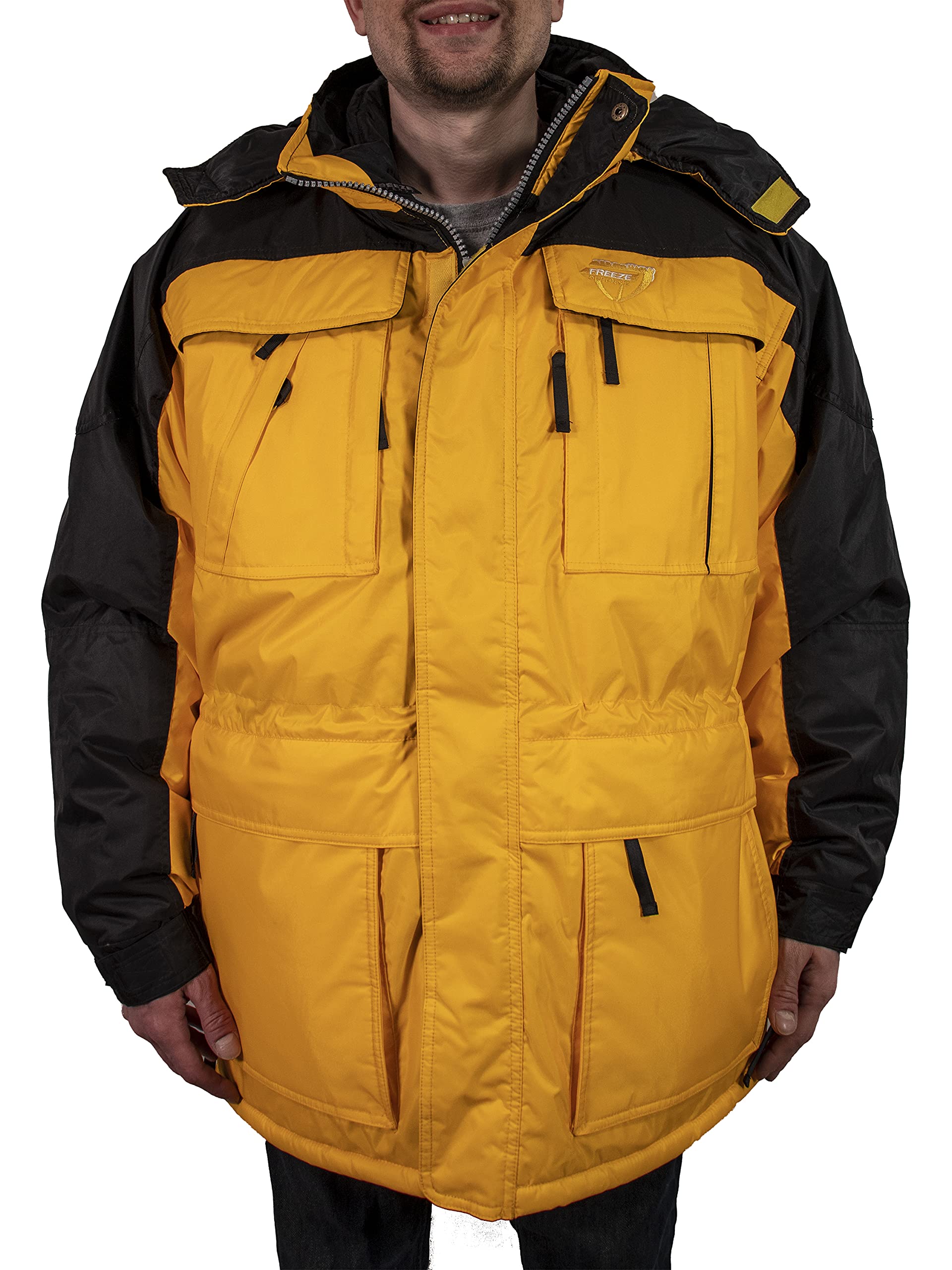 3-in-1 Men's Winter Coat Jacket with Detachable Insulated Snow Vest - Waterproof Windproof Thermal Parka for Extreme Cold Weather - Perfect for Skiing, Snowboarding & Outdoor Winter Activities