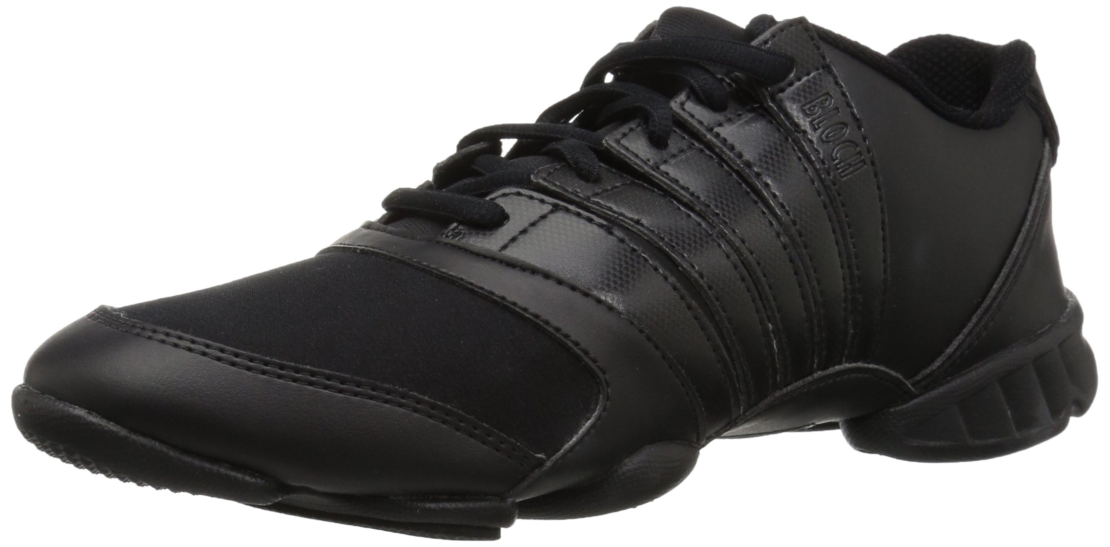 Bloch Women's Trinity Leather Split Sole Dance Sneakers - Comfortable Ballet & Jazz Shoes for Dance Classes, Performances & Practice