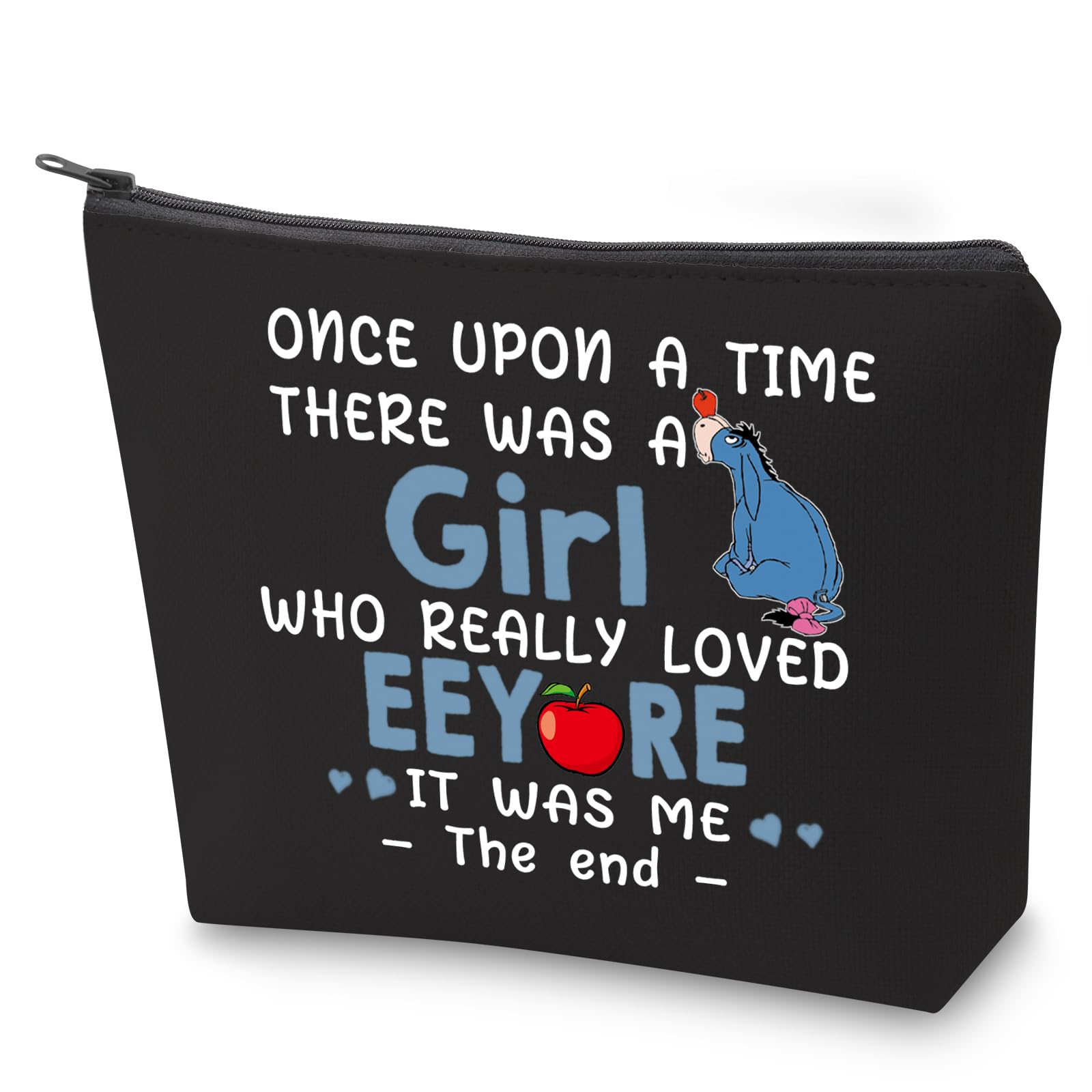 Funny Cartoon Character Zipper Pouch - Cute Makeup Bag for Lovers Gift | Perfect for Cosmetics Storage & Travel Organizer | BL Once Cartoon Themed Accessory