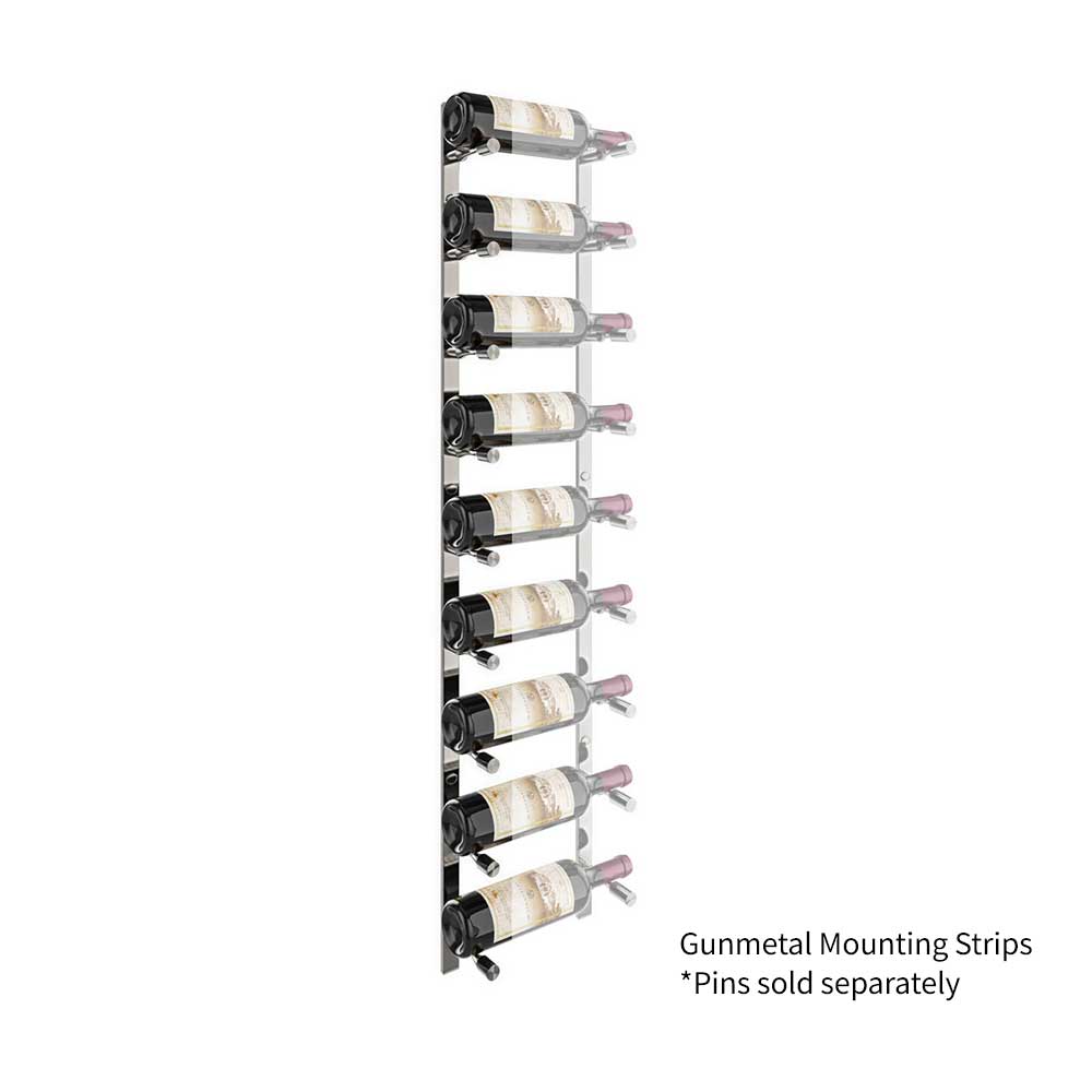 Vino Pin Flex Mounting Strip - Heavy Duty Adhesive Hanger for Hooks, Tools & Decor - Perfect for Kitchen, Garage & Home Organization