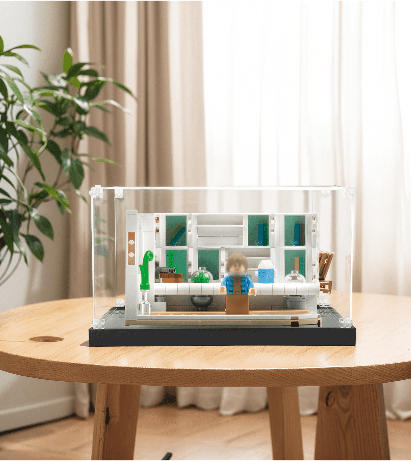 LEGO Star Wars Lars Family Homestead Kitchen 40531 Display Case - Protective Showcase for Collectible LEGO Sets | Perfect for Home Decoration & Gift Giving