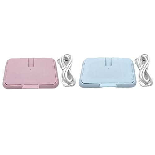 2X Warmer USB Charging Thermal Warm Tissue Paper Warmer - Portable Electric Facial Tissue Warmer for Home, Office & Travel - Perfect for Cold Weather, Babies & Sensitive Skin
