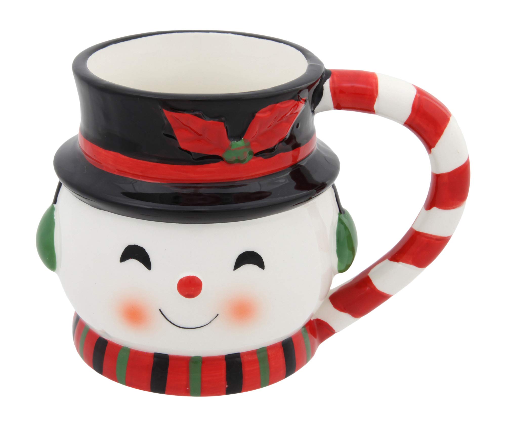 Festive Snowman Coffee Mug - Cute Holiday Themed Ceramic Cup for Christmas, Hot Cocoa & Tea - Perfect for Gifts, Office & Cozy Winter Mornings