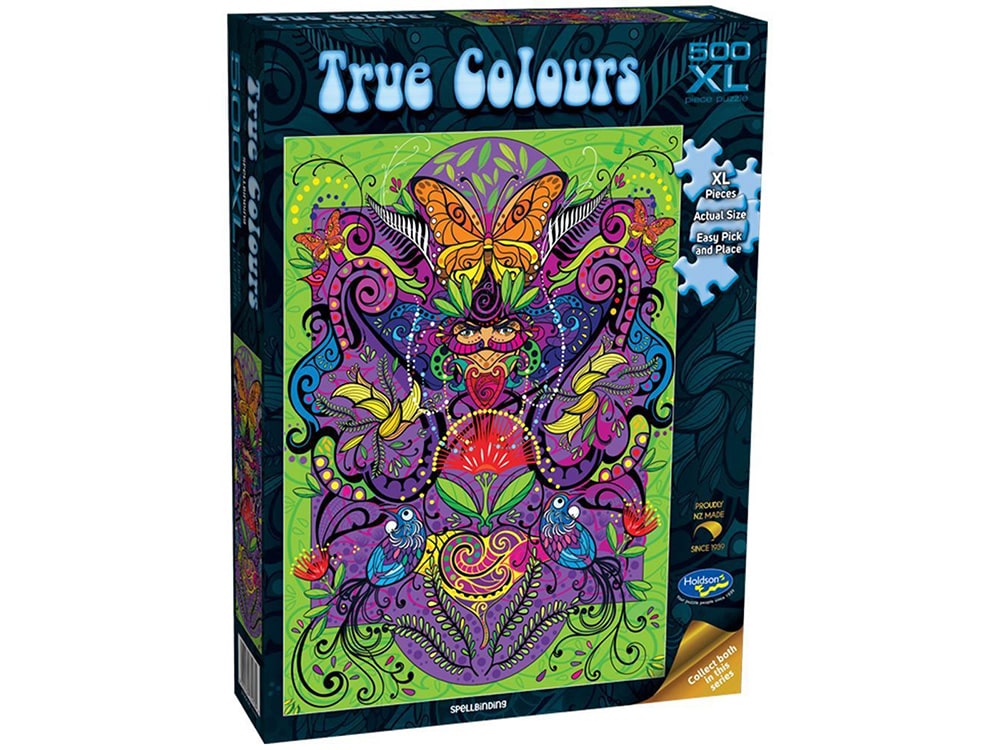 Holdson True Colors 500-Piece Jigsaw Puzzle - Spellbinding Artwork for Adults & Kids | Perfect for Family Game Night & Stress Relief