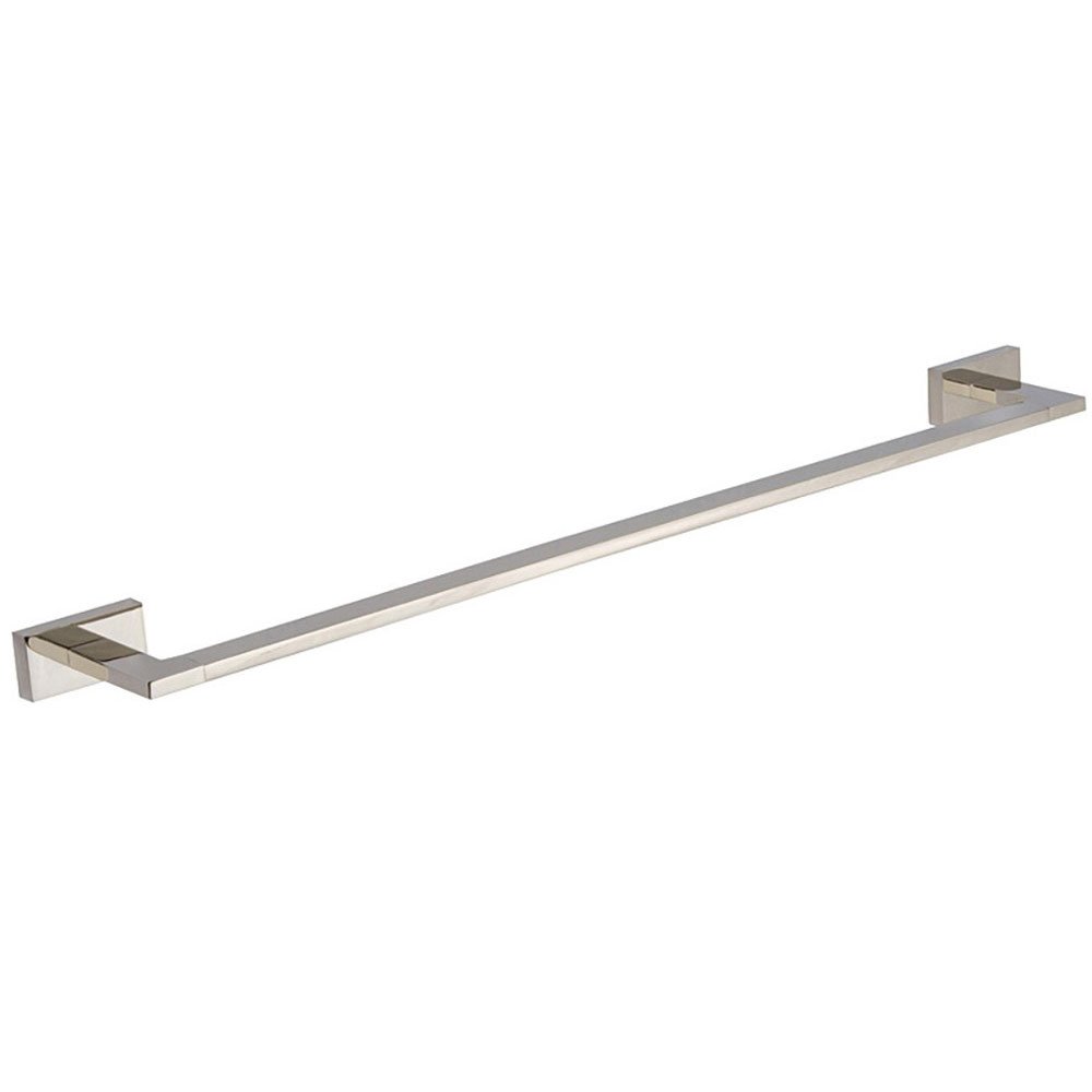 Atlas Homewares AXTB600-PN Axel Collection 600mm Modern Towel Bar - Polished Nickel Finish Bathroom Accessory for Spa, Hotel & Home Decor