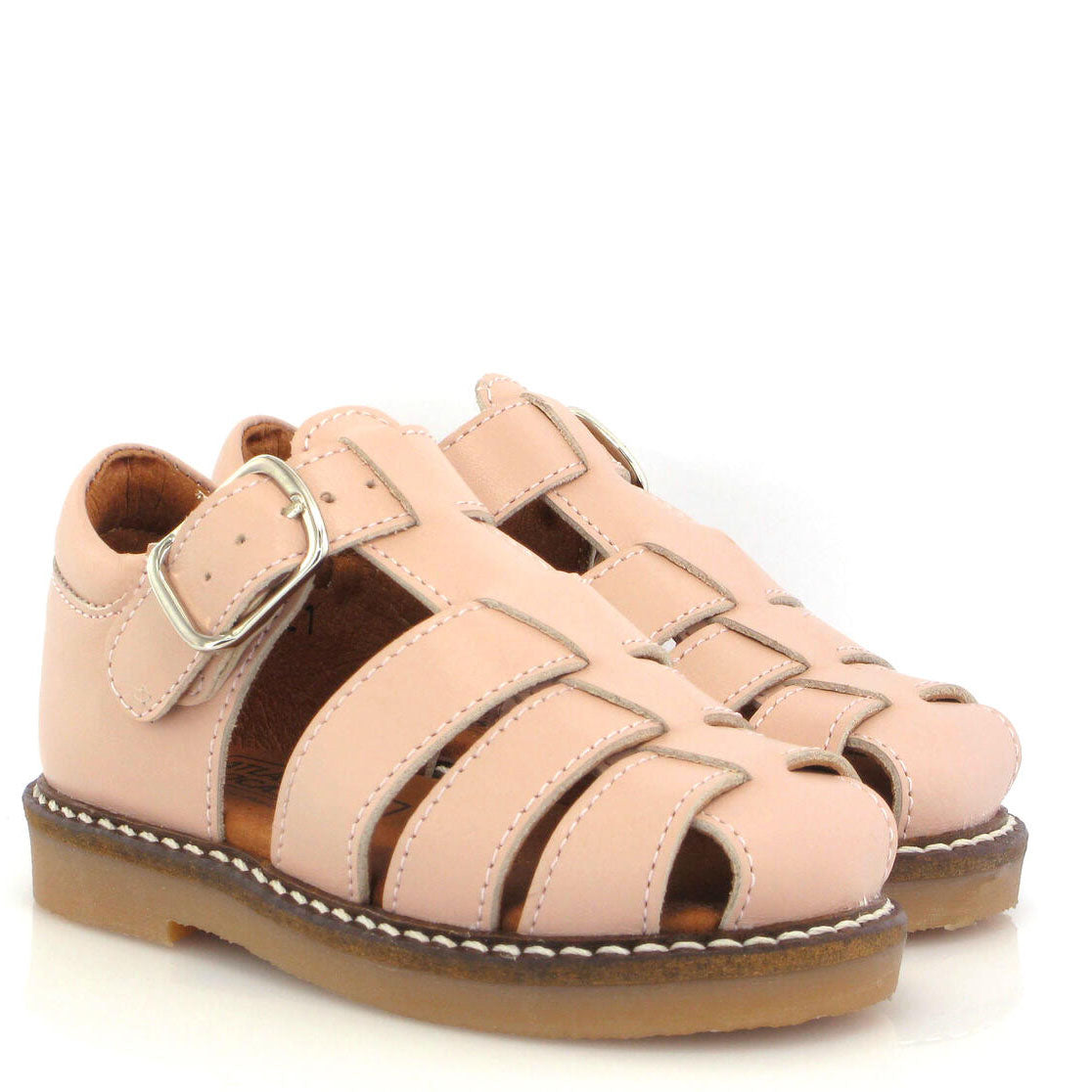**Atlanta Moccasin Pink Fisherman Baby Sandals – Soft & Comfortable First Walkers for Toddlers – Perfect for Beach, Park & Summer Outings**