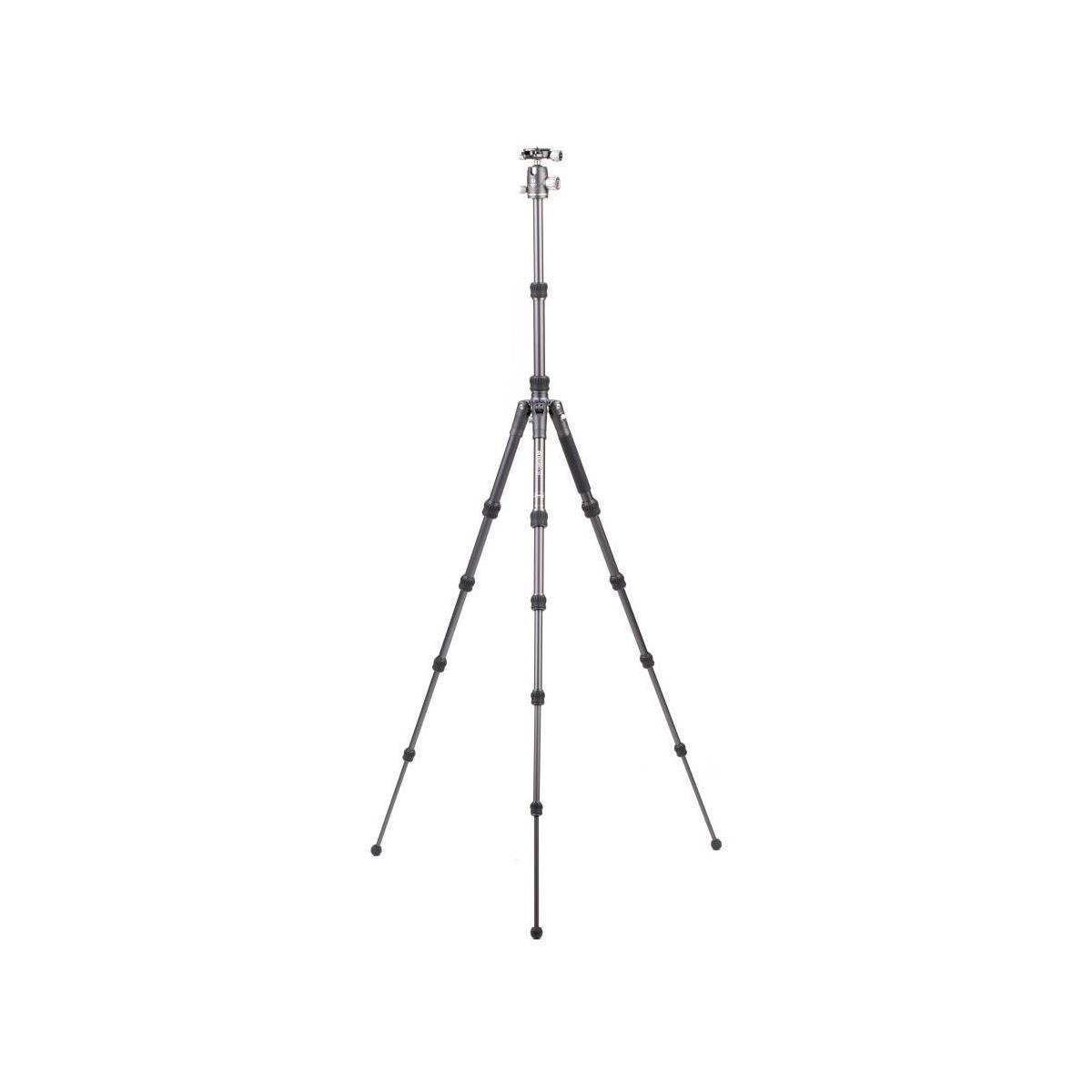 Benro FBAT05AVX20 Aluminum Travel Tripod with VX20 Ball Head - Lightweight & Compact Tripod for Photography, Vlogging, Hiking, and Outdoor Adventures