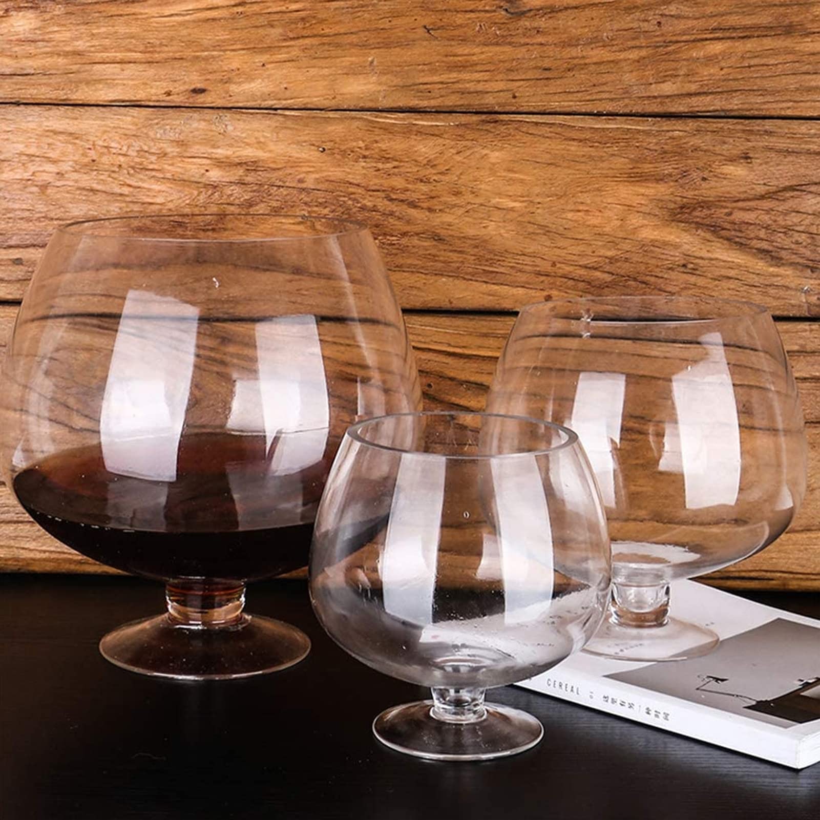 Premium Oversized 6000ml Crystal Margarita Glasses - Large Brandy & Beer Drinking Glasses for Bar, Birthday Parties, Anniversary Celebrations - Perfect for Cocktails, Wine & Surprise Drinkware Gifts