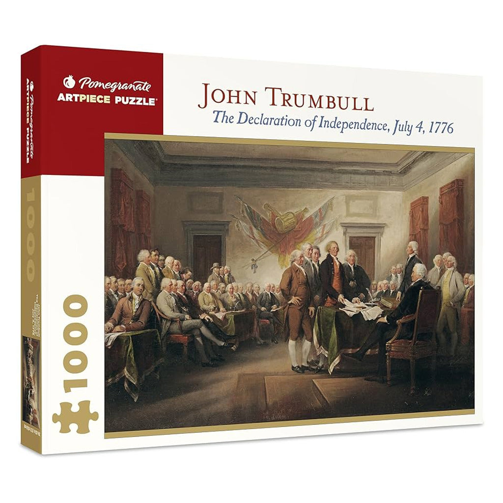 Declaration of Independence Jigsaw Puzzle - 1000 Piece American History Educational Puzzle for Adults & Teens - Perfect for Home Decor, Classroom Learning & Patriotic Gifts