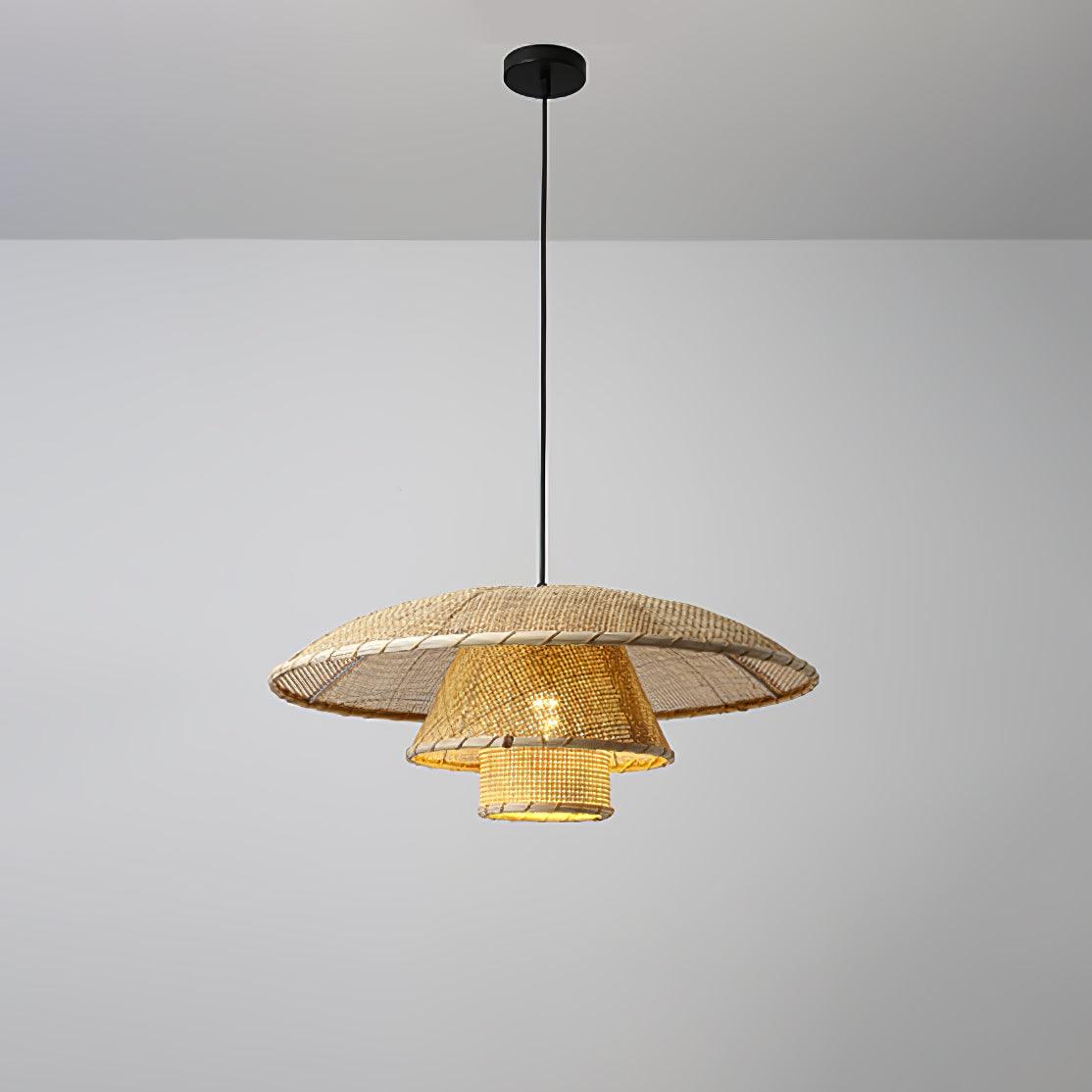 Black & Natural rattan