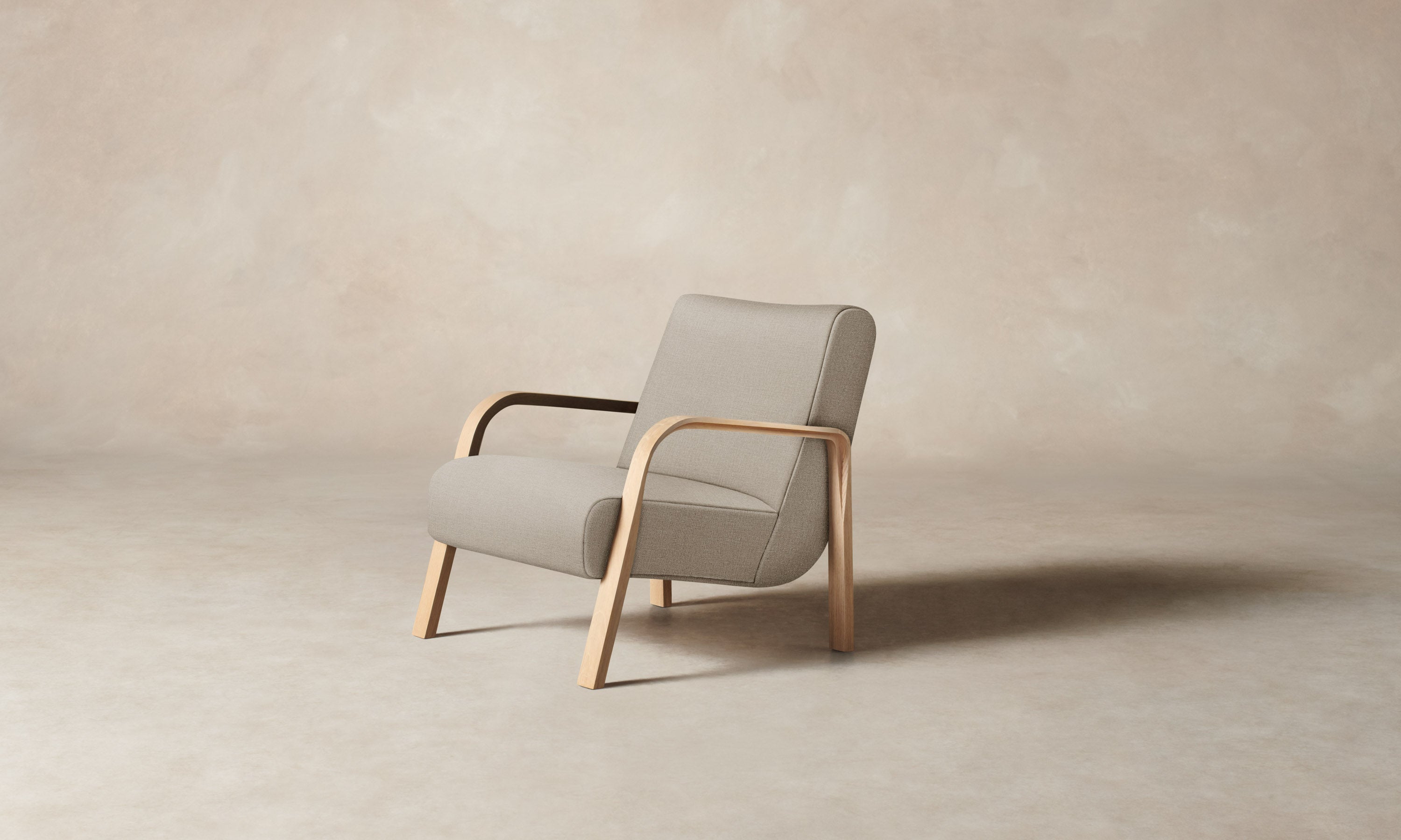 Felix Chair - Premium Performance Linen Weave in Beige | Modern Living Room, Office & Dining Room Seating Solution