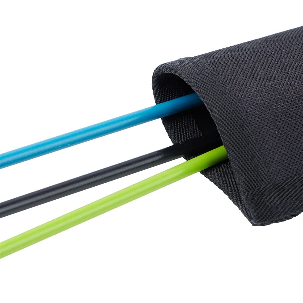 TOPARCHERY Youth Archery Back Quiver - Lightweight Hunting Arrow Holder for Recurve Bows | Compact Arrow Bag for Outdoor Target Practice & Hunting Adventures