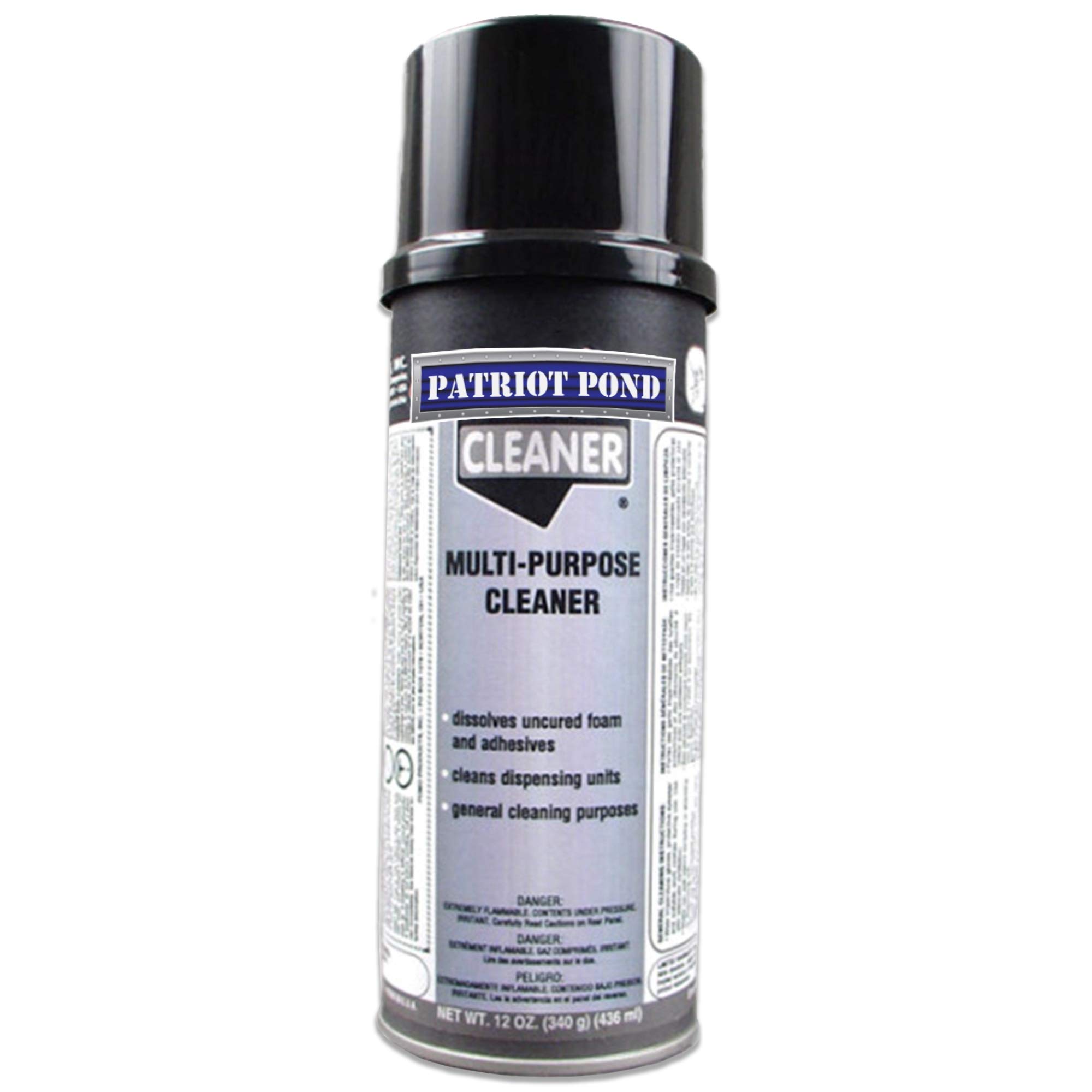 Patriot Waterfall Foam Gun Cleaner - 12oz High Pressure Car Wash Foam Spray for Deep Cleaning - Perfect for Cars, Trucks, Motorcycles & RV Detailing
