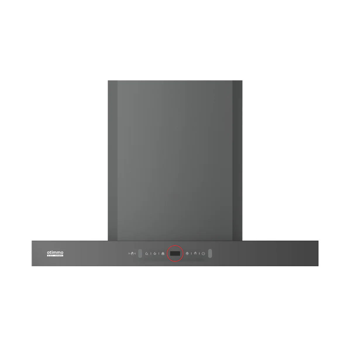 Europace ECH9201DBK 90cm 2000m3/h T-Shaped Stainless Steel Chimney Hood - Powerful Kitchen Extractor for Home Cooking, Grilling & Frying