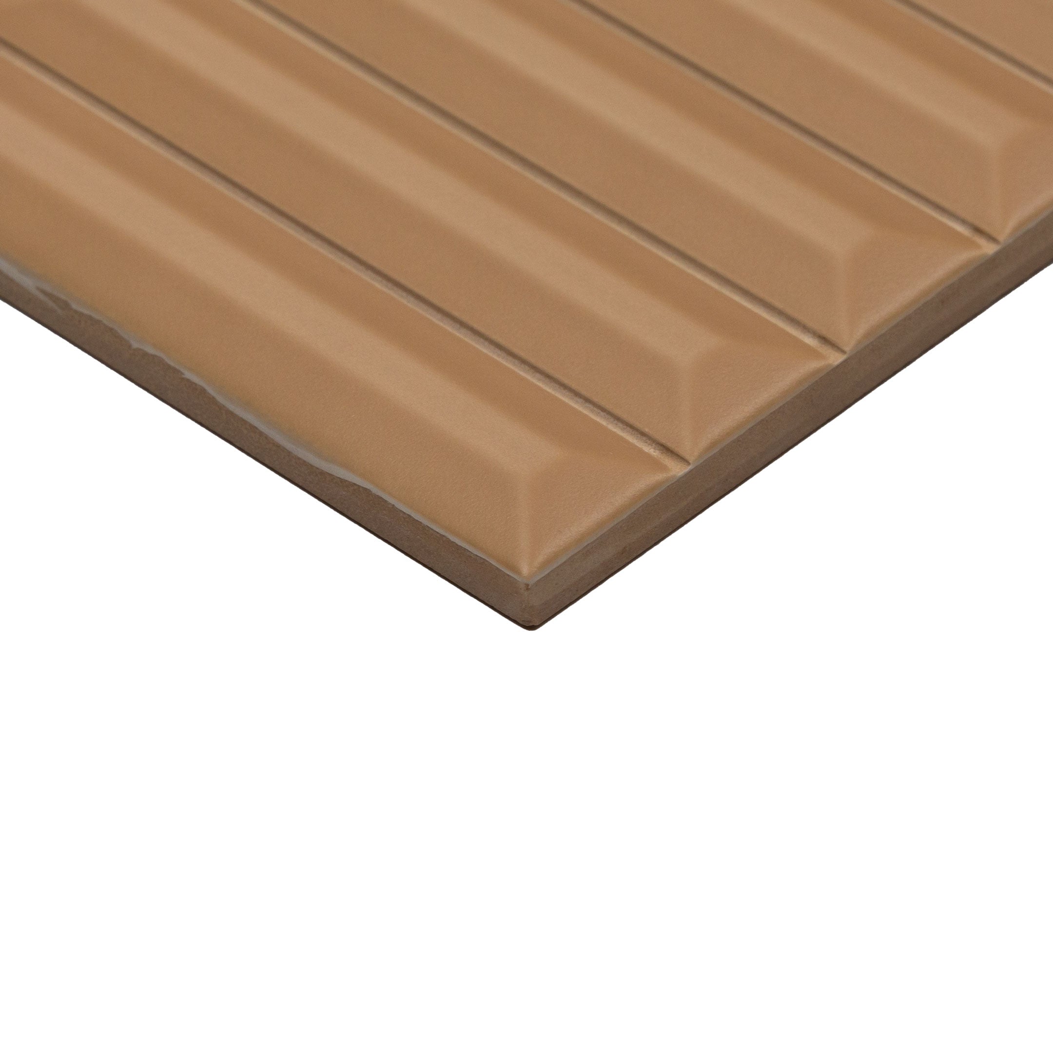 Premium Hashi Curve Kit Kat Fluted Wall Tile - Elegant Textured Ceramic Tiles for Modern Kitchen Backsplash & Bathroom Decor
