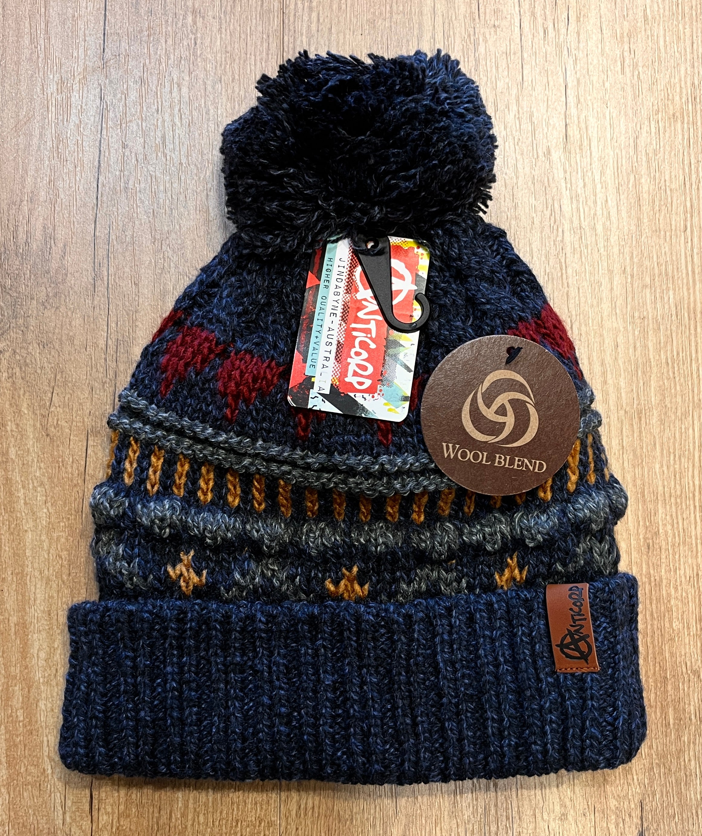 Anticorp Trekka Beanie - Warm Winter Knit Hat for Men & Women - Perfect for Hiking, Skiing, and Outdoor Adventures