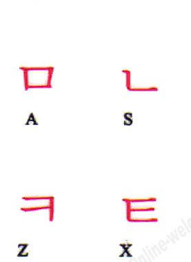 Korean Keyboard Stickers - Red Letters on Transparent Background for Laptop & PC | Easy Installation for Typing in Korean | Perfect for Language Learners & Bilingual Users