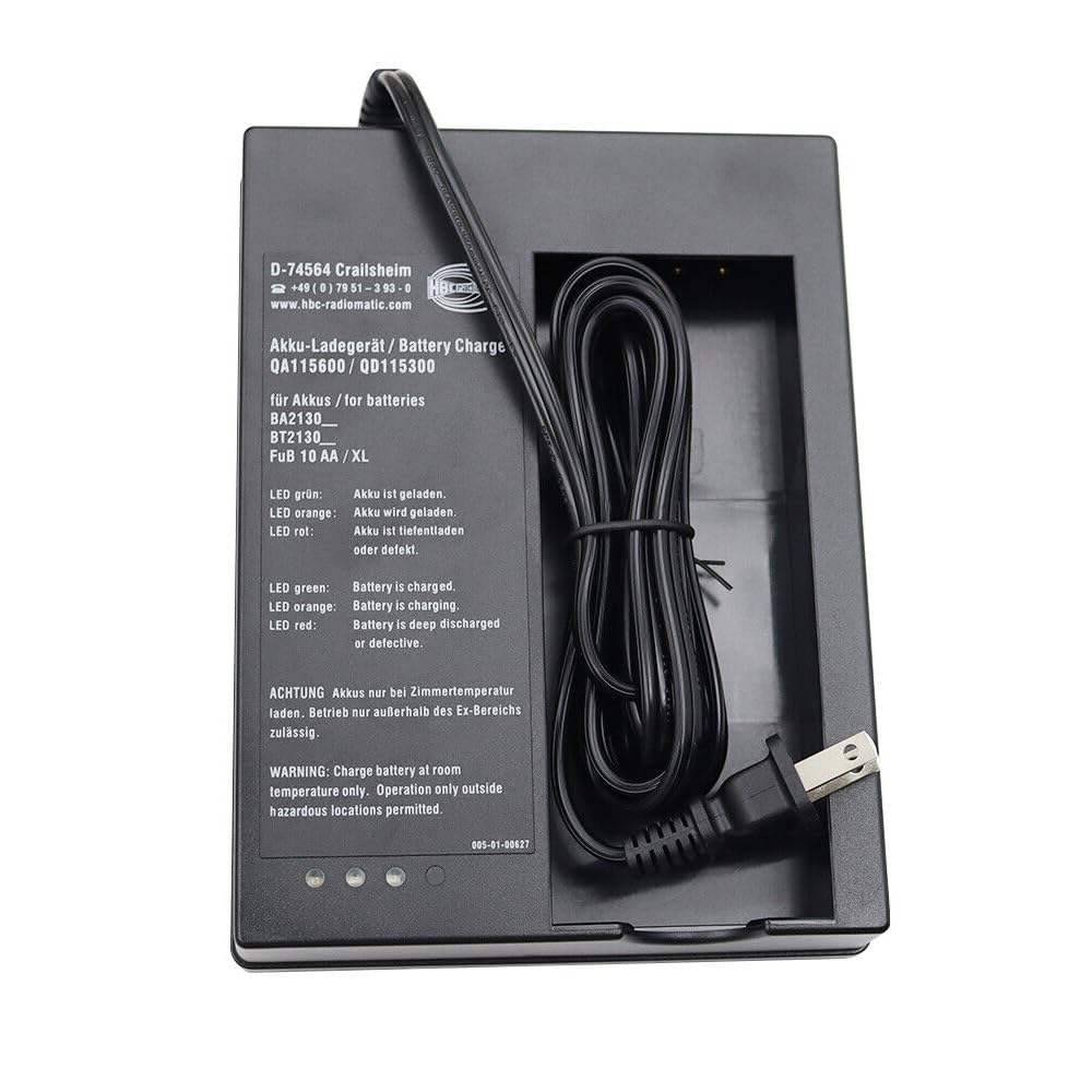 YICUAA 100-220V Universal Battery Charger for QA115600 QD115300 BA213030 BA213031 - Fast Charging for Power Tools, Home Appliances & Electronics