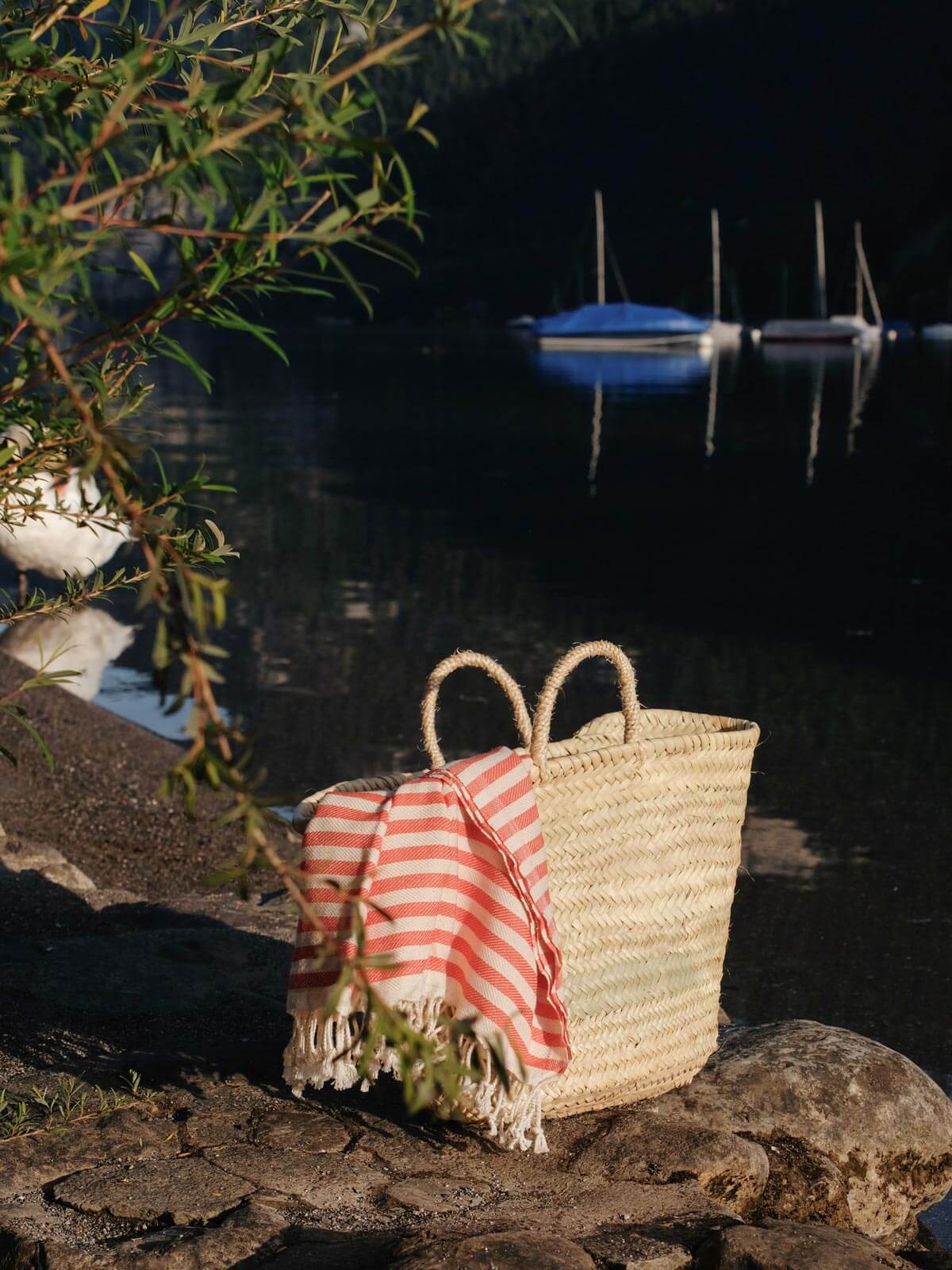 Premium Sorrento Hammam Towel - Soft & Absorbent Turkish Cotton Beach Towel, Orange - Perfect for Pool, Spa, Travel & Yoga